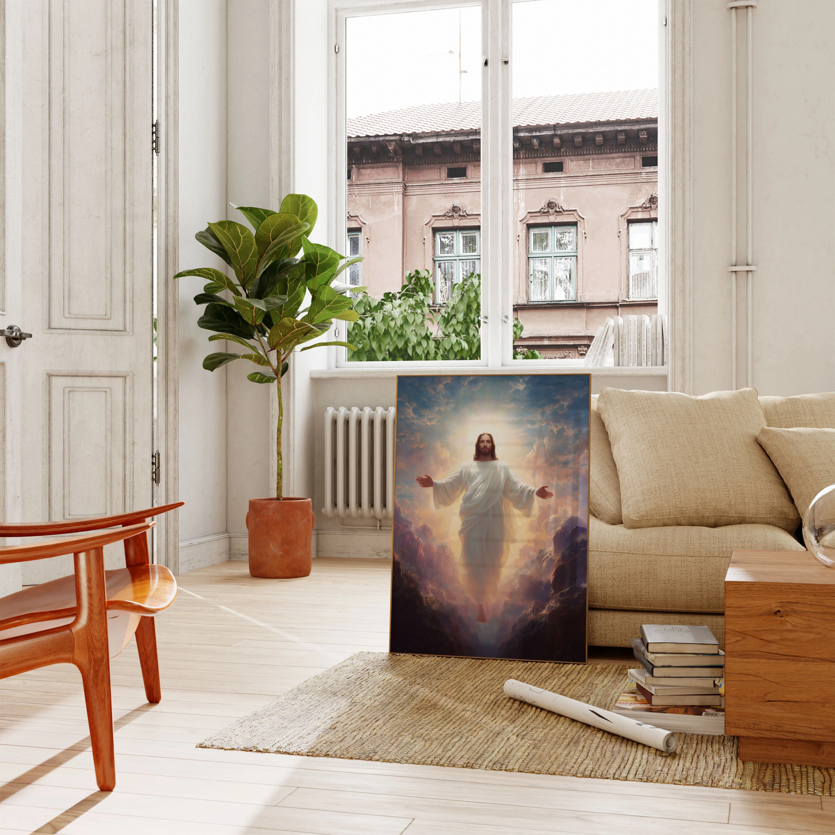 Divine Light Ascension Poster - Image 2