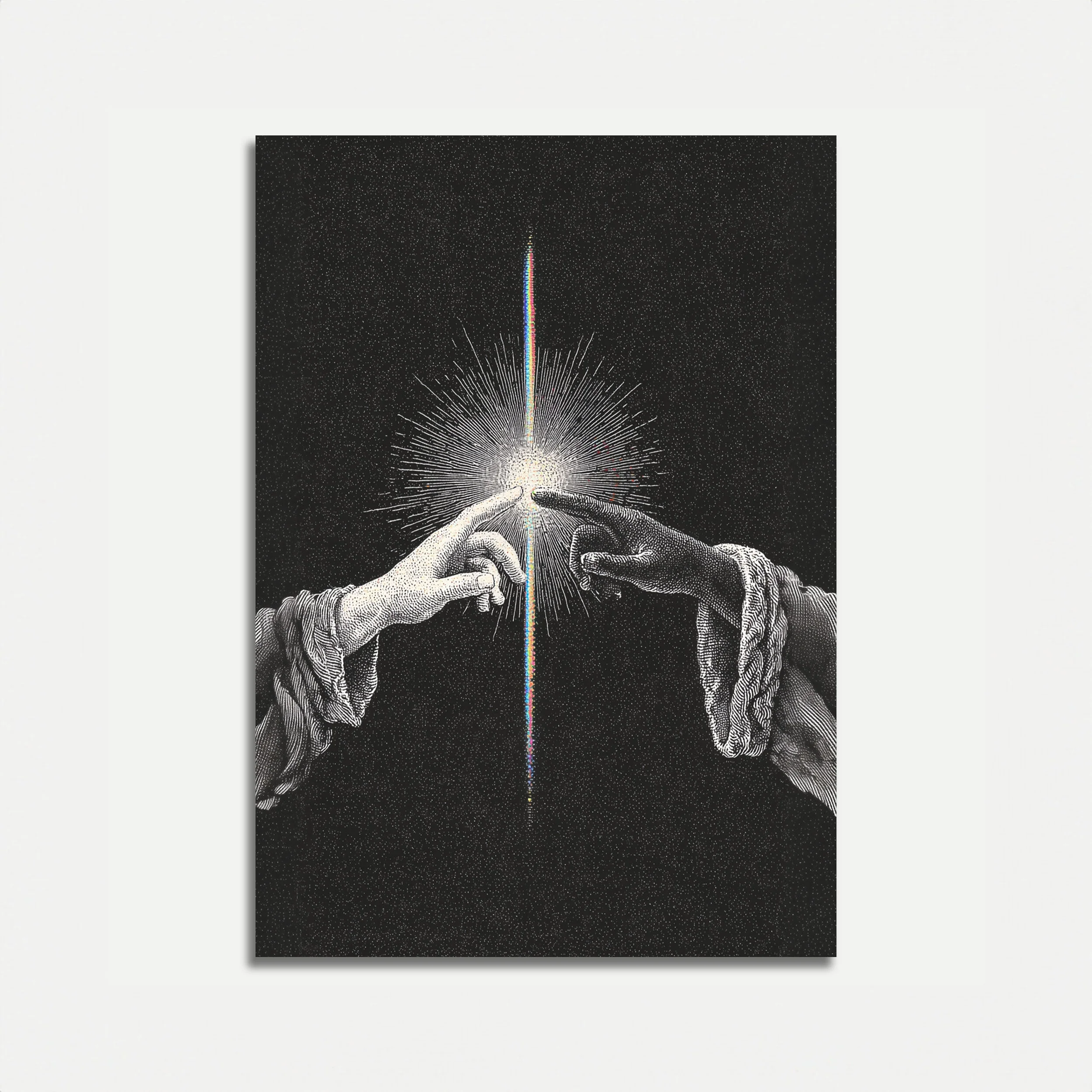 Divine Light Connection Poster