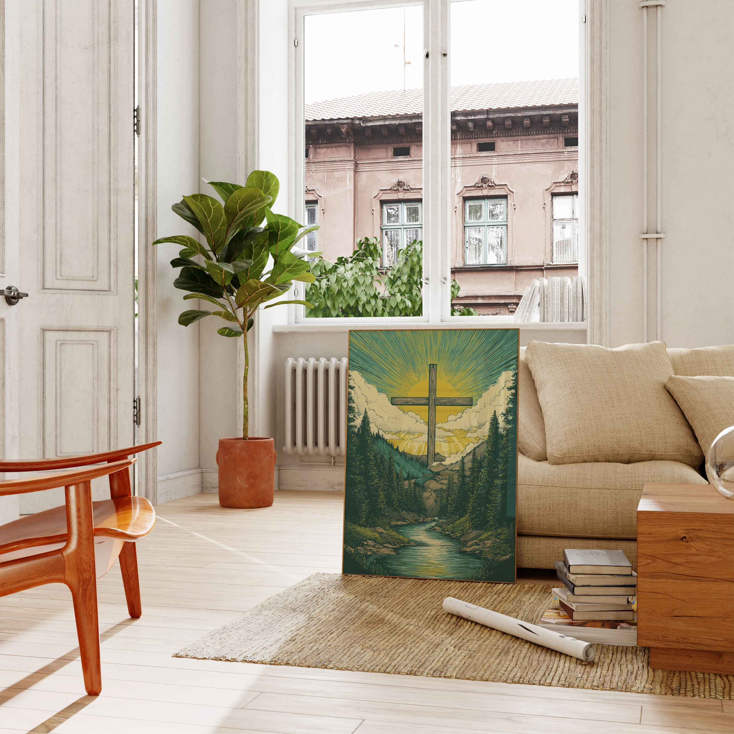 Divine Light Mountain Poster - Image 2