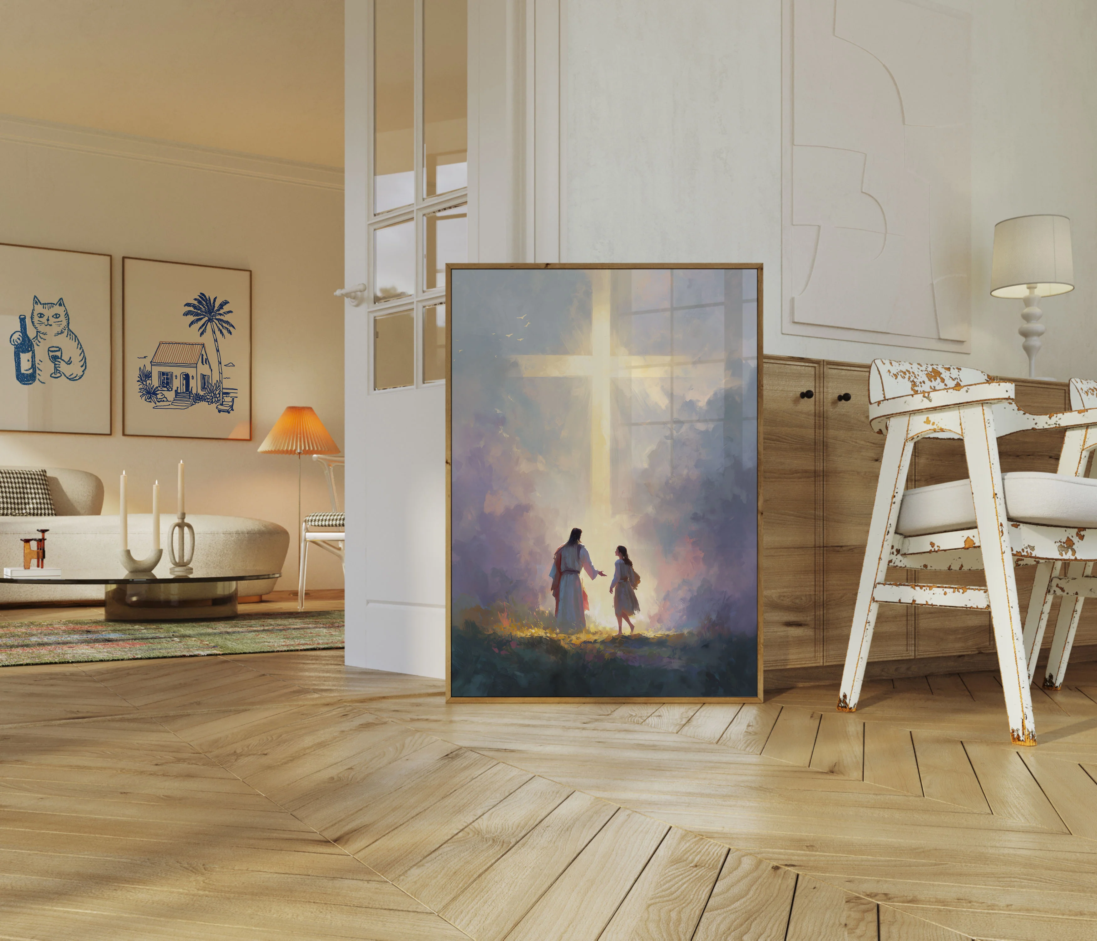 Divine Light of Faith Poster - Image 5