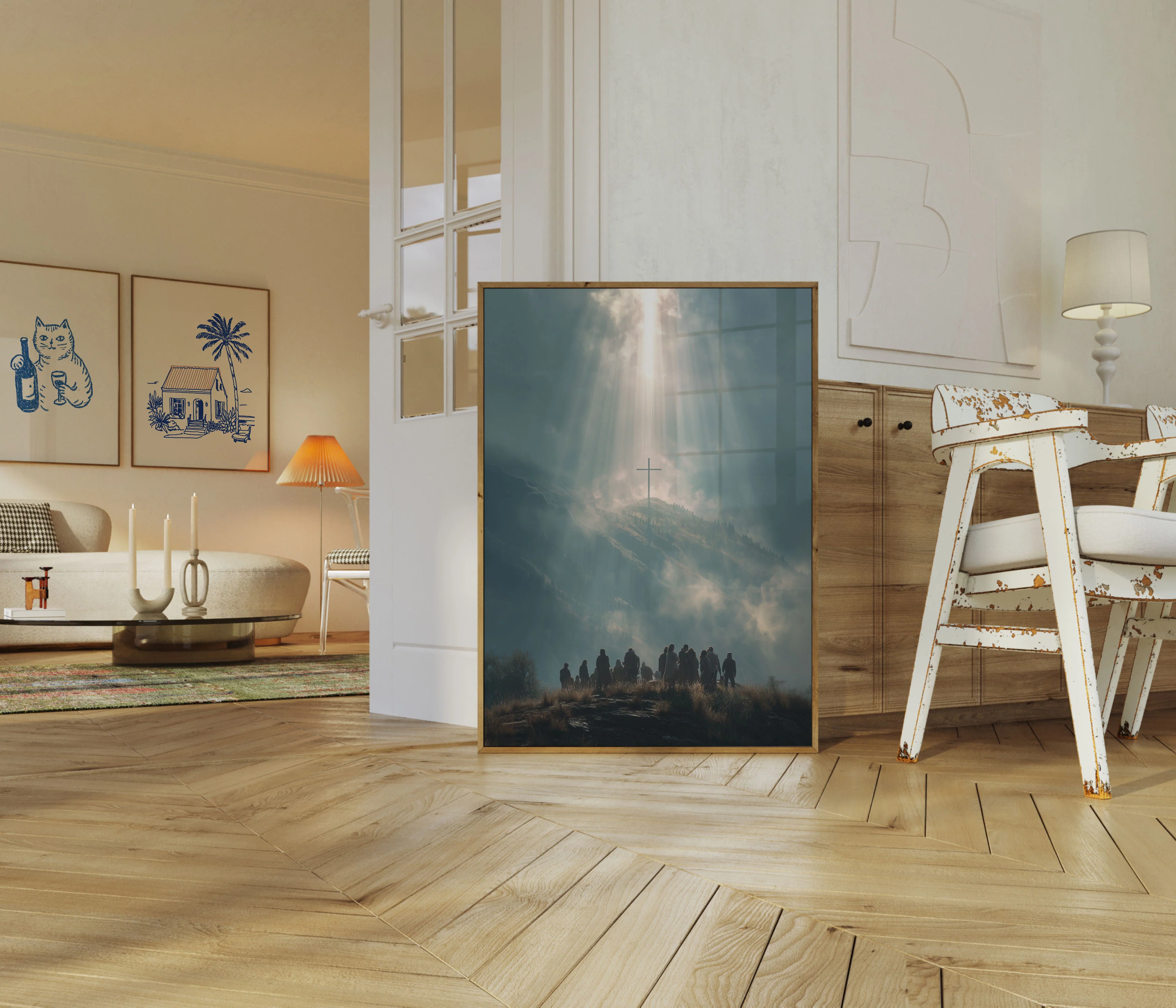 Divine Light of Faith Poster - Image 5