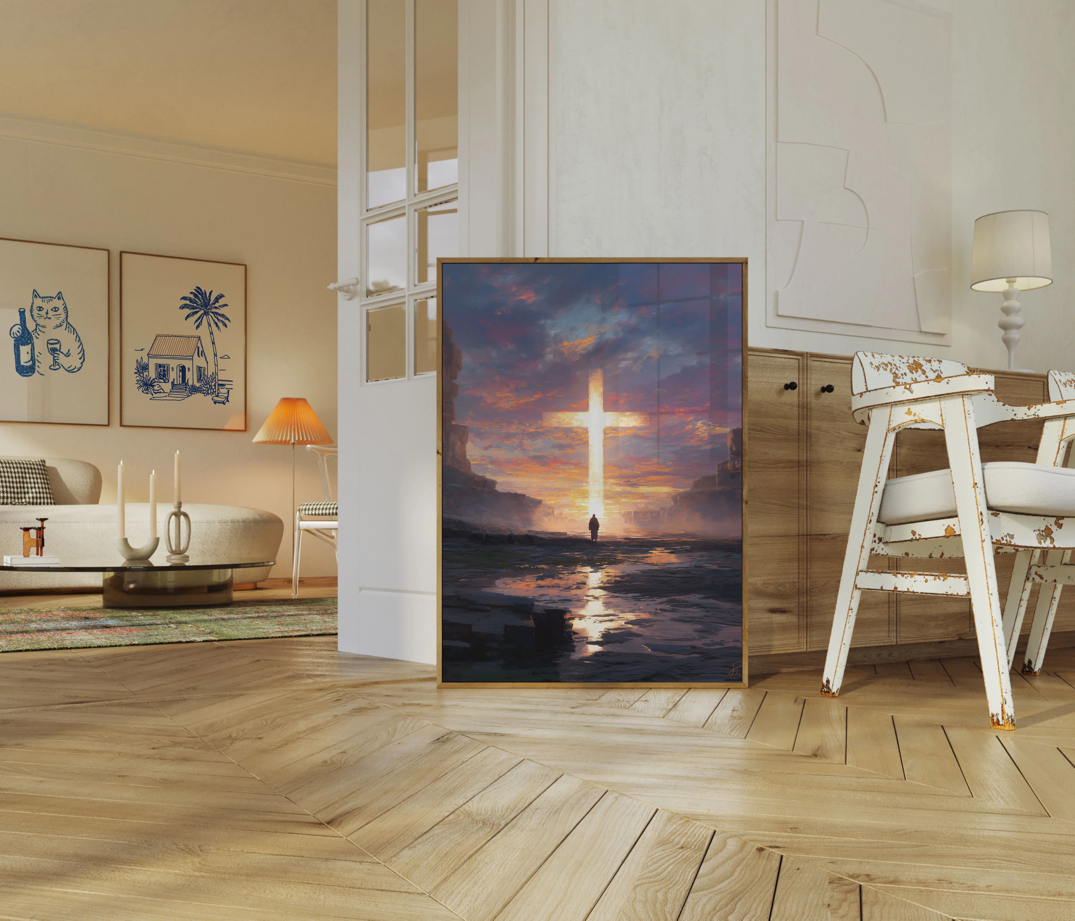 Divine Light Spiritual Poster - Image 5