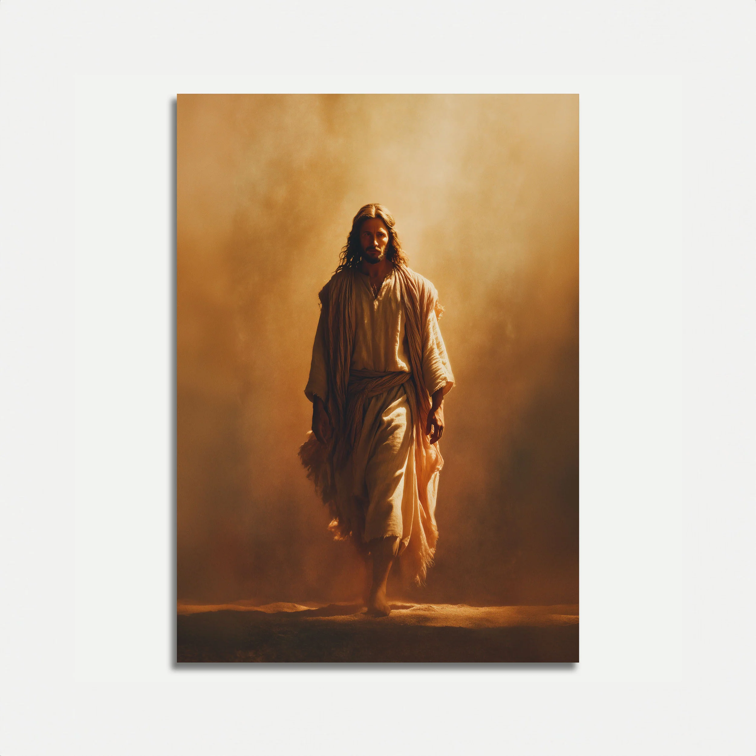 Divine Light Walking Poster
