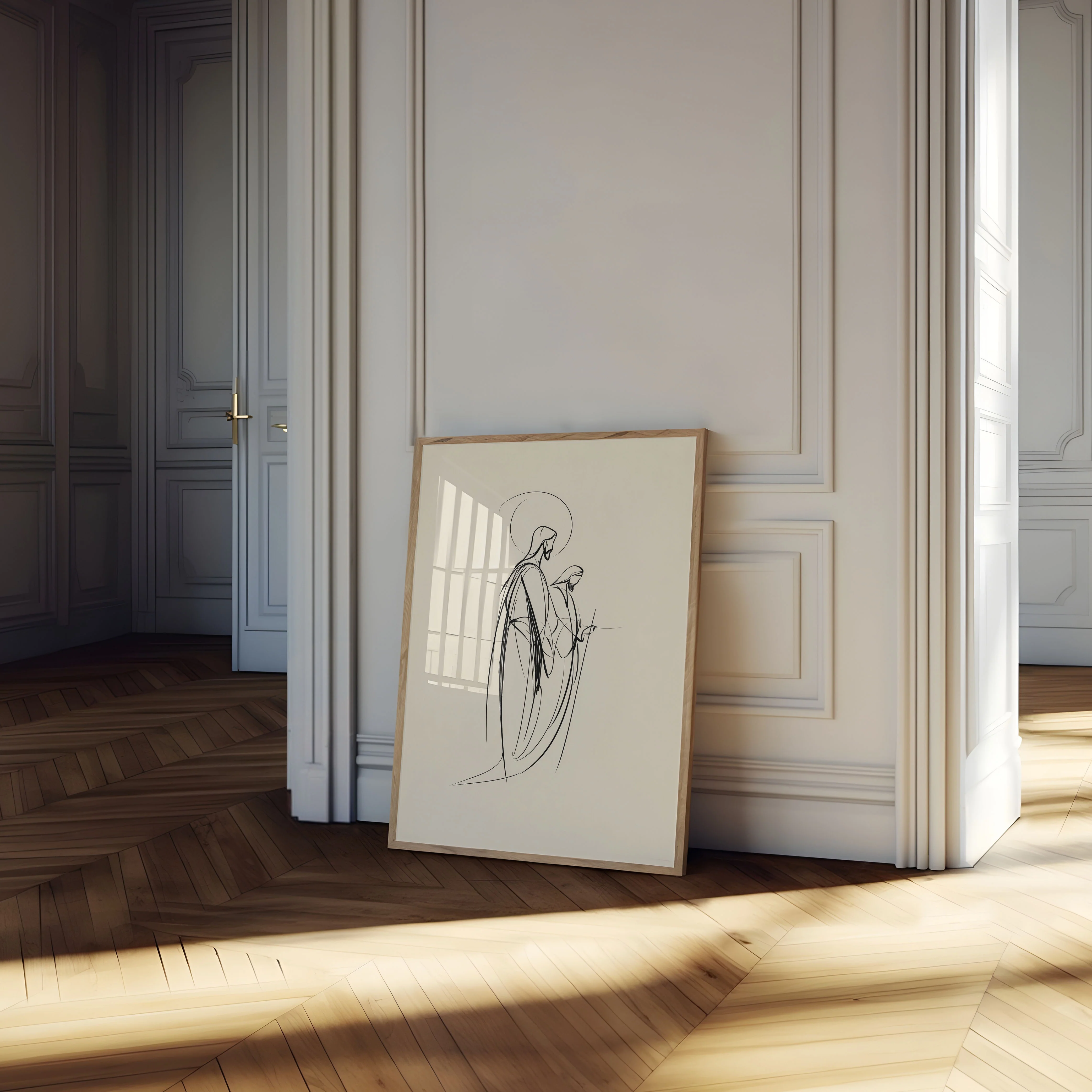 Divine Minimalist Christian Poster - Image 4