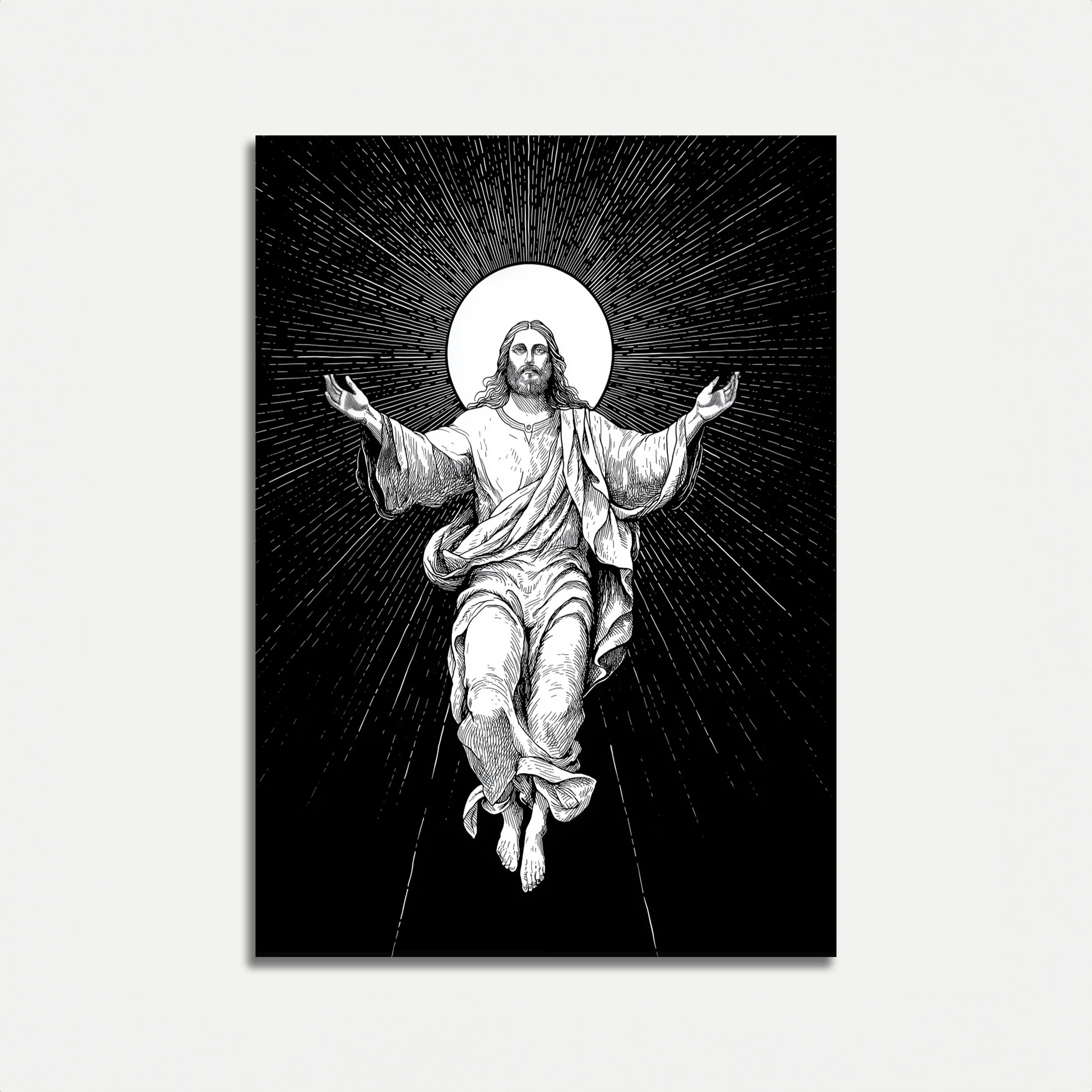 Divine Radiance Ascension Poster