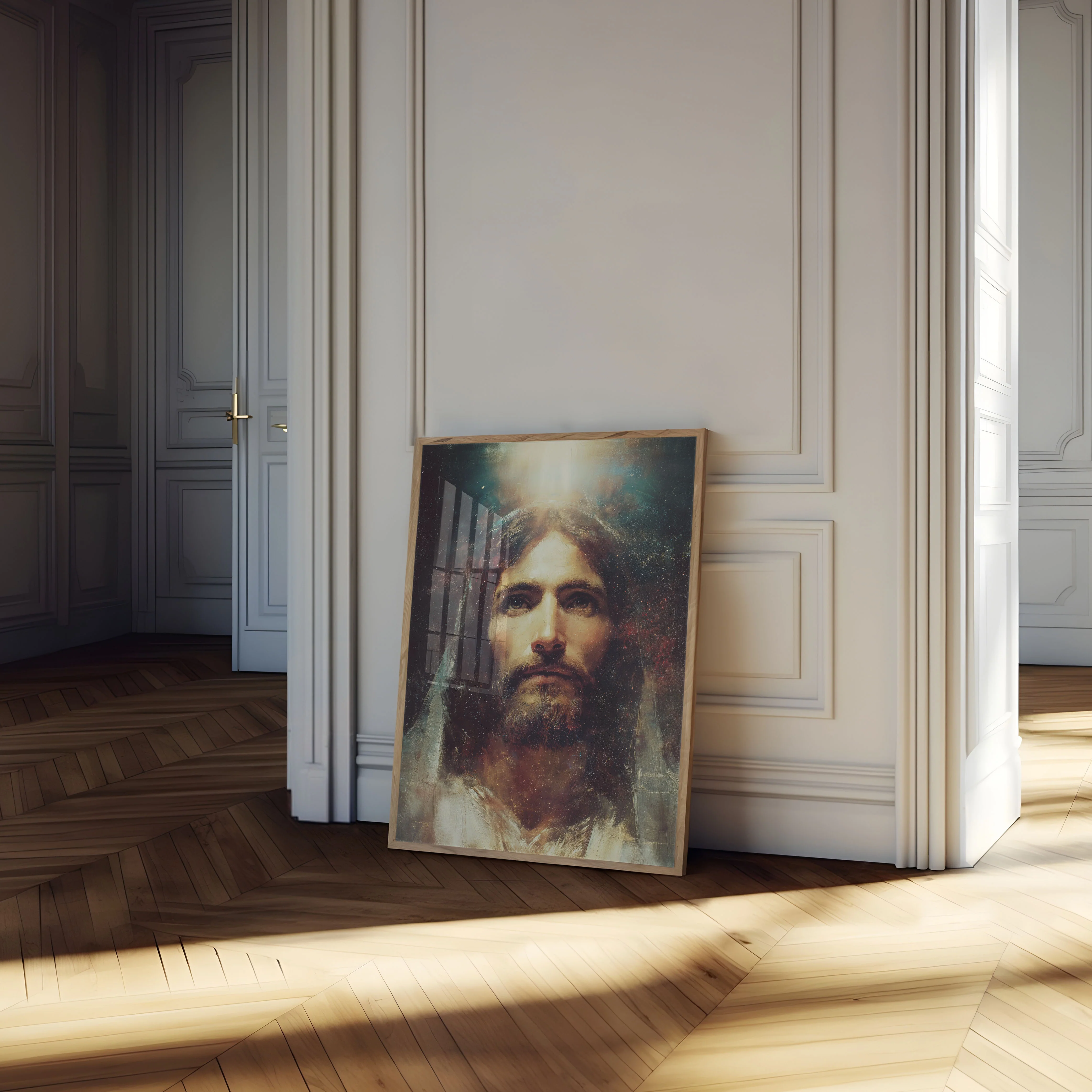 Divine Radiance Jesus Poster - Image 4