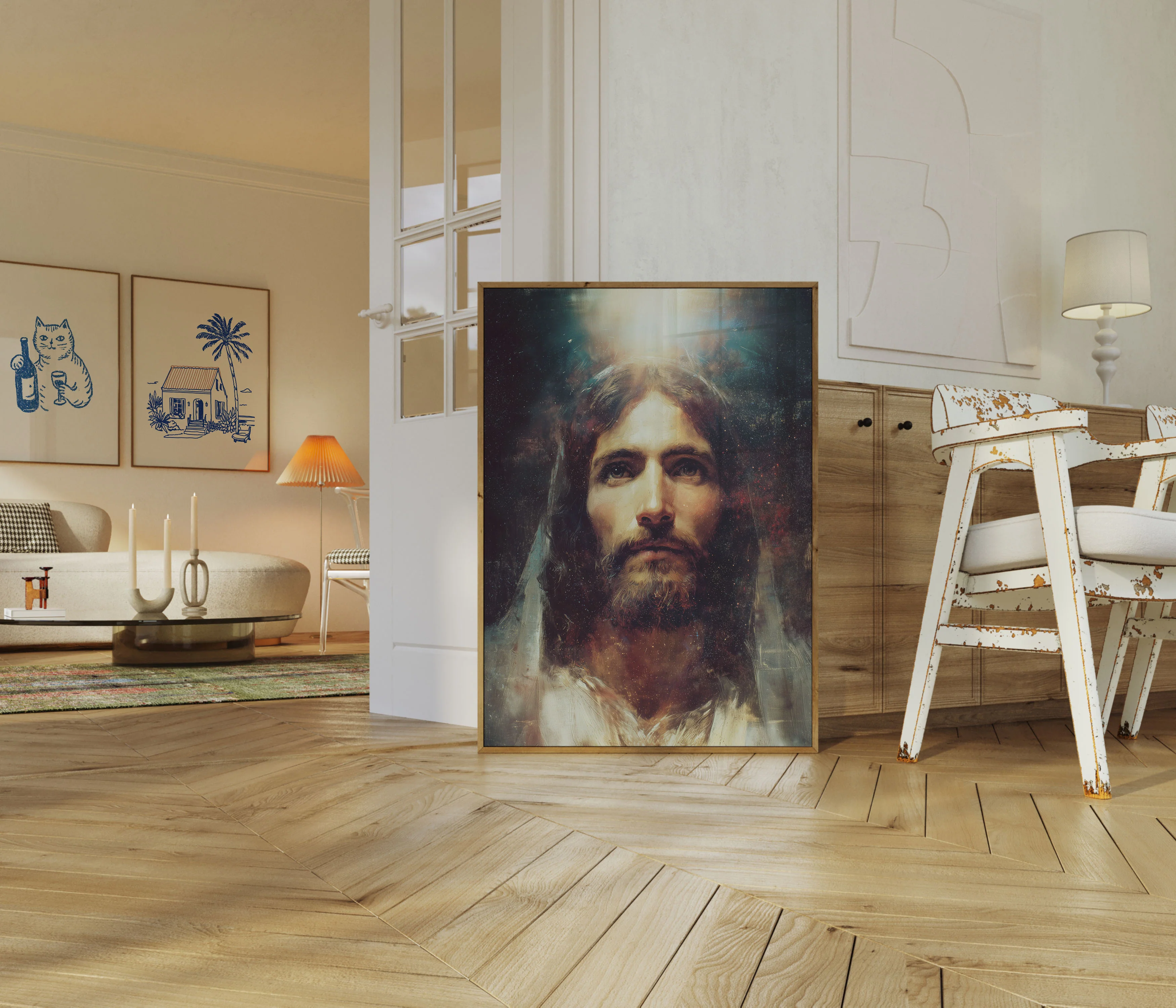 Divine Radiance Jesus Poster - Image 5