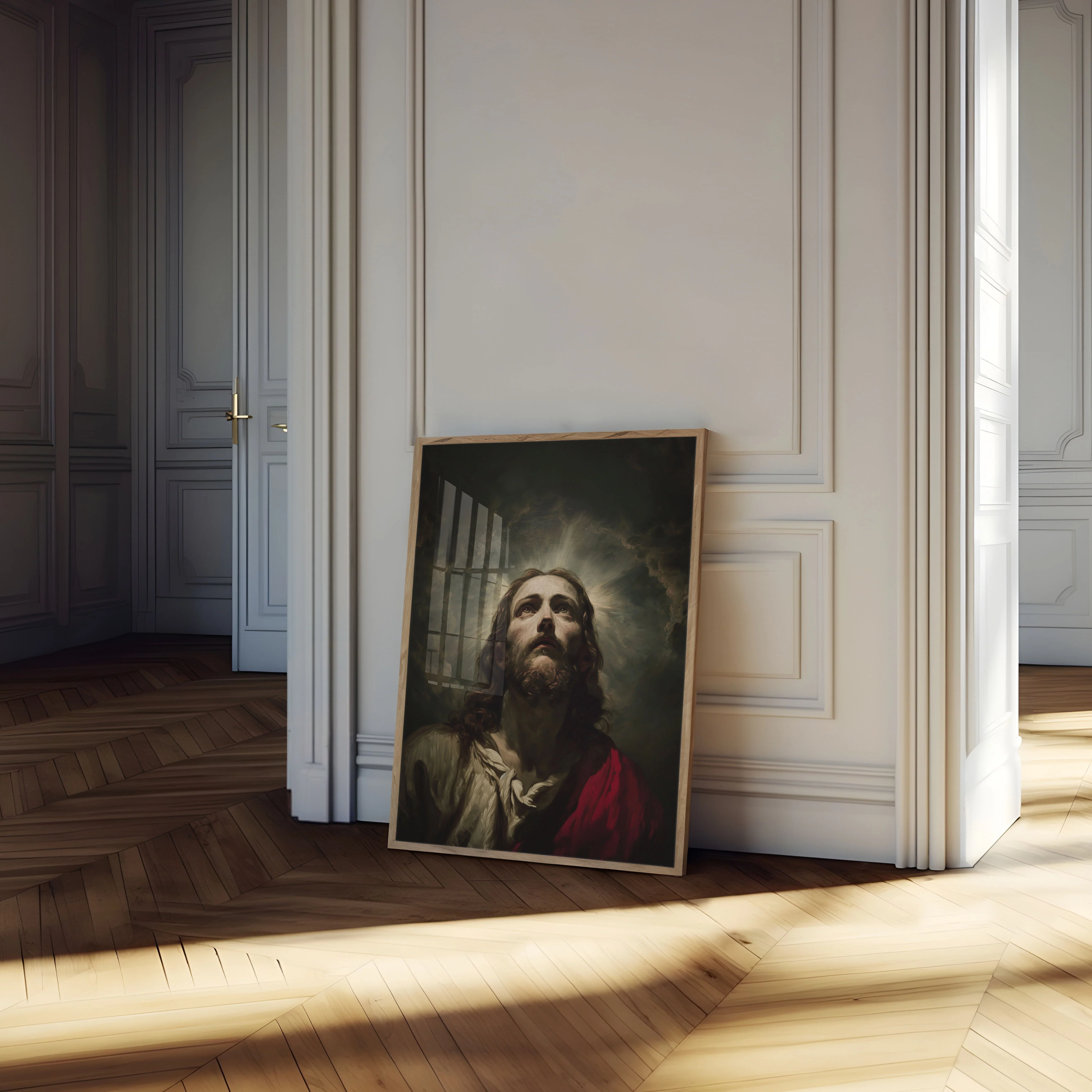 Divine Radiance Religious Poster - Image 4