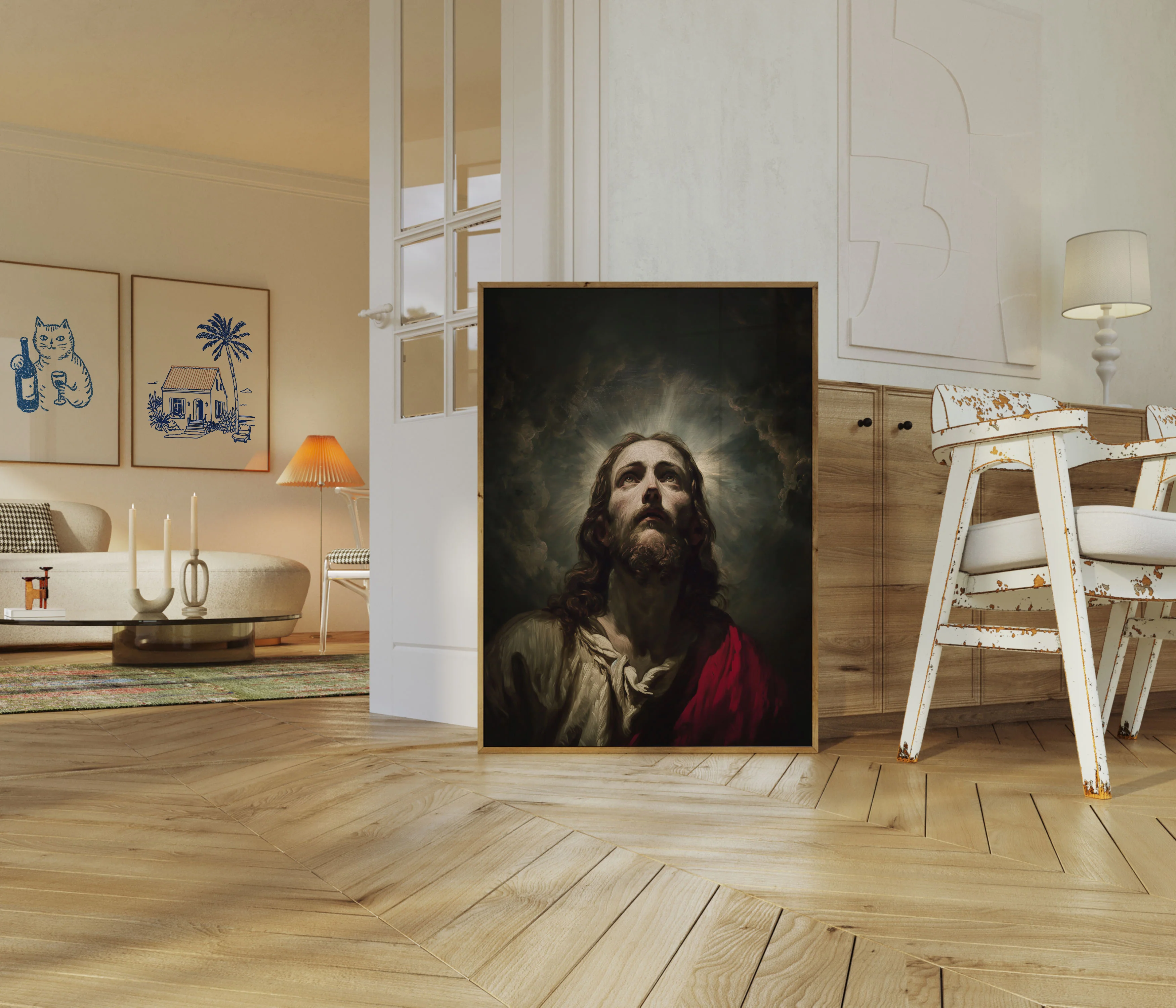 Divine Radiance Religious Poster - Image 5