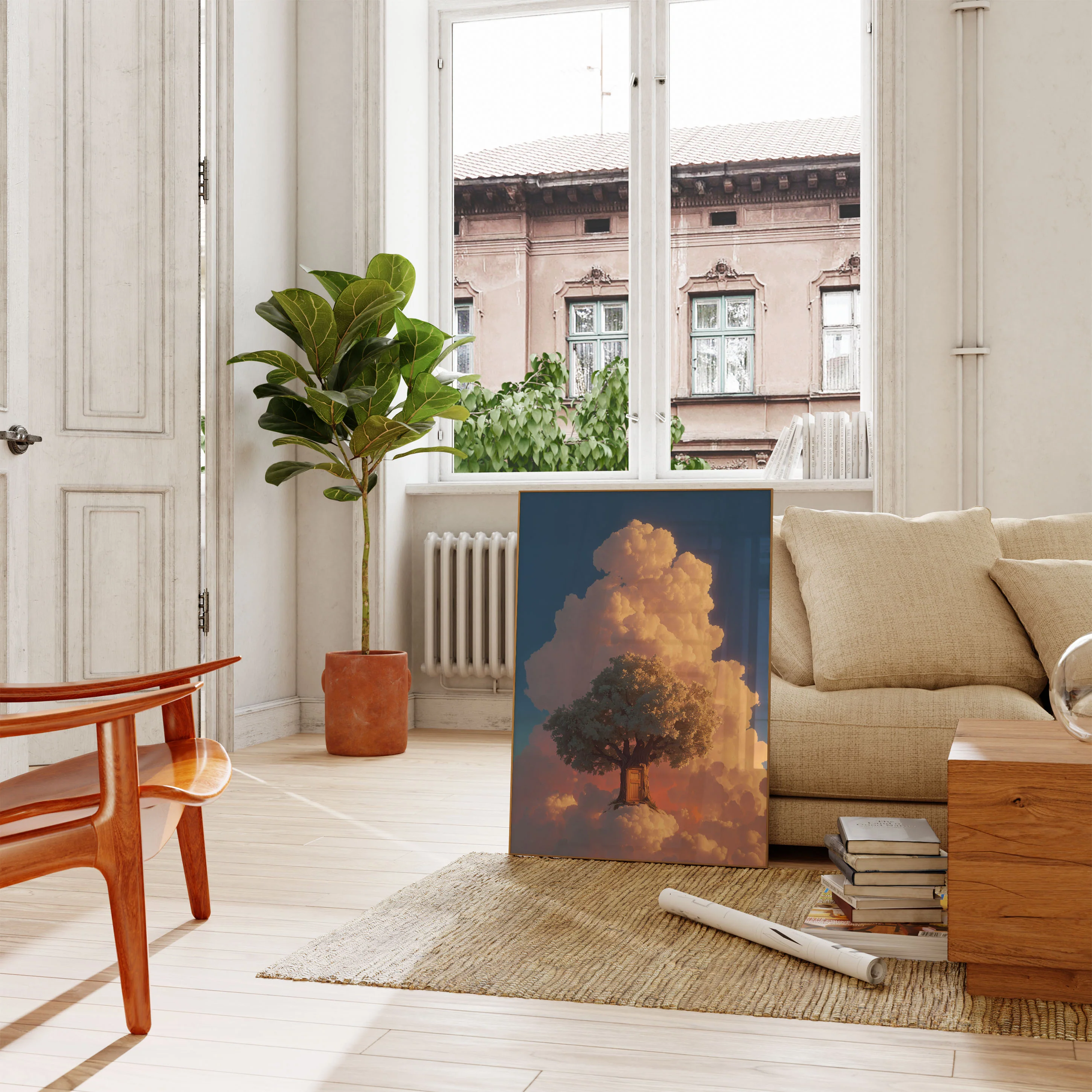 Doorway to the Clouds Poster - Image 2