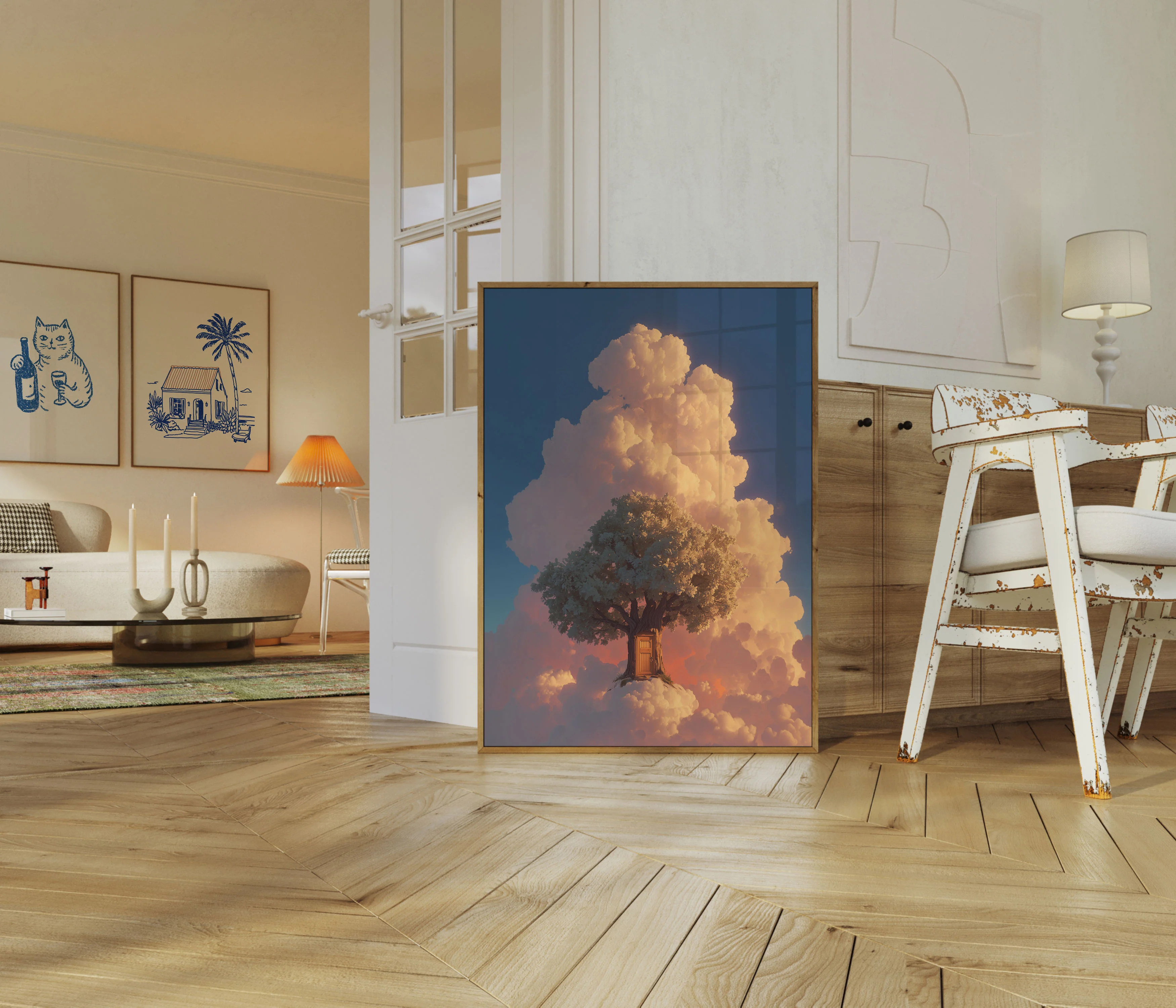 Doorway to the Clouds Poster - Image 5