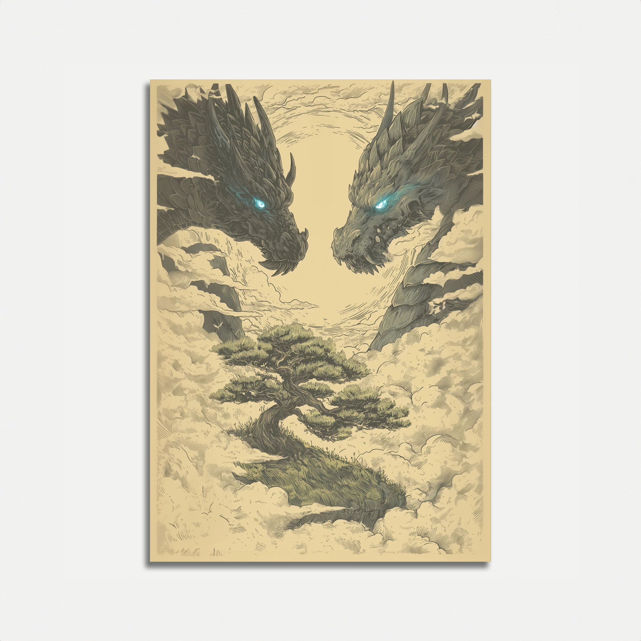 Dragon Guardians of the Bonsai Poster