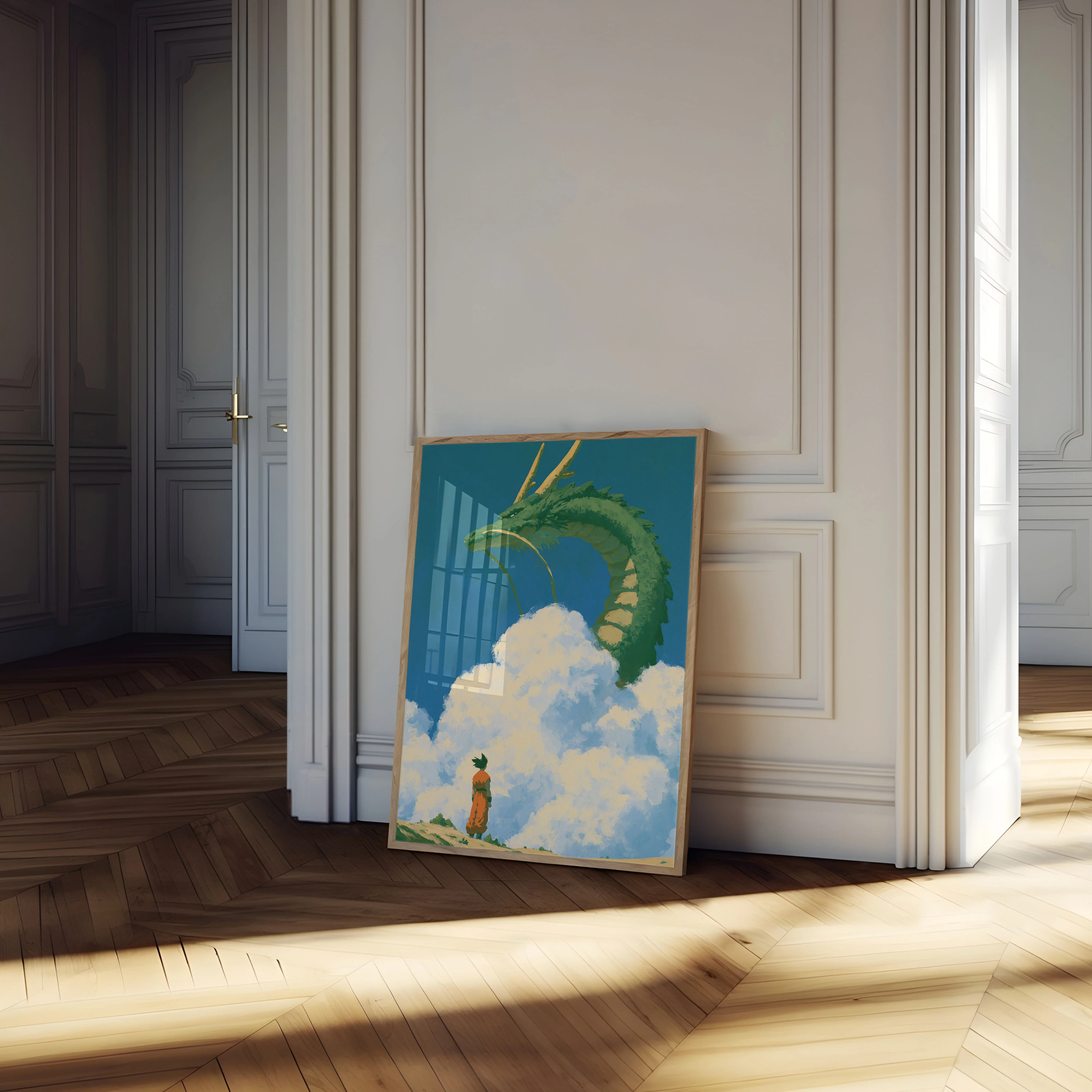 Dragon in the Clouds Poster - Image 4