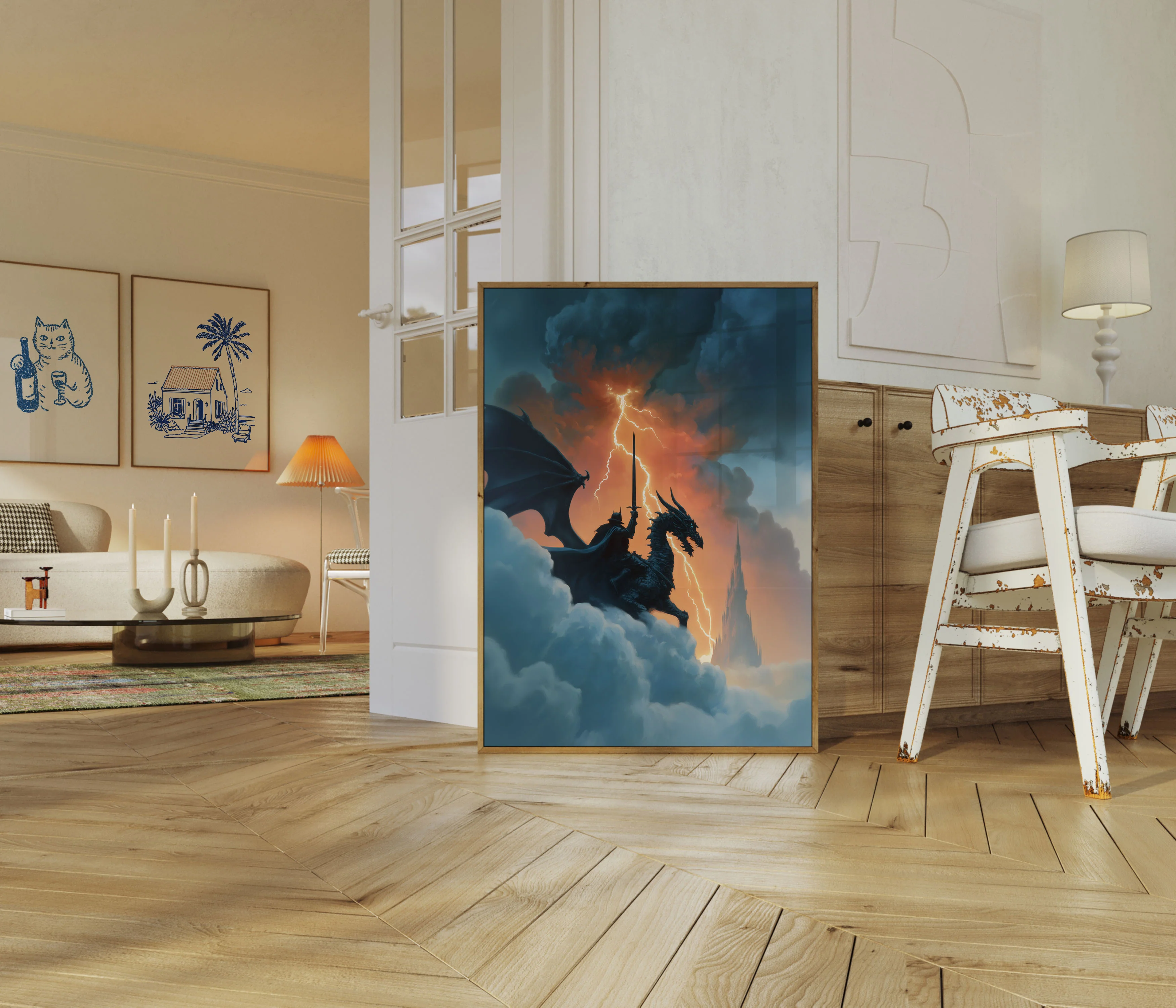 Dragon Warrior Storm Poster - Image 5