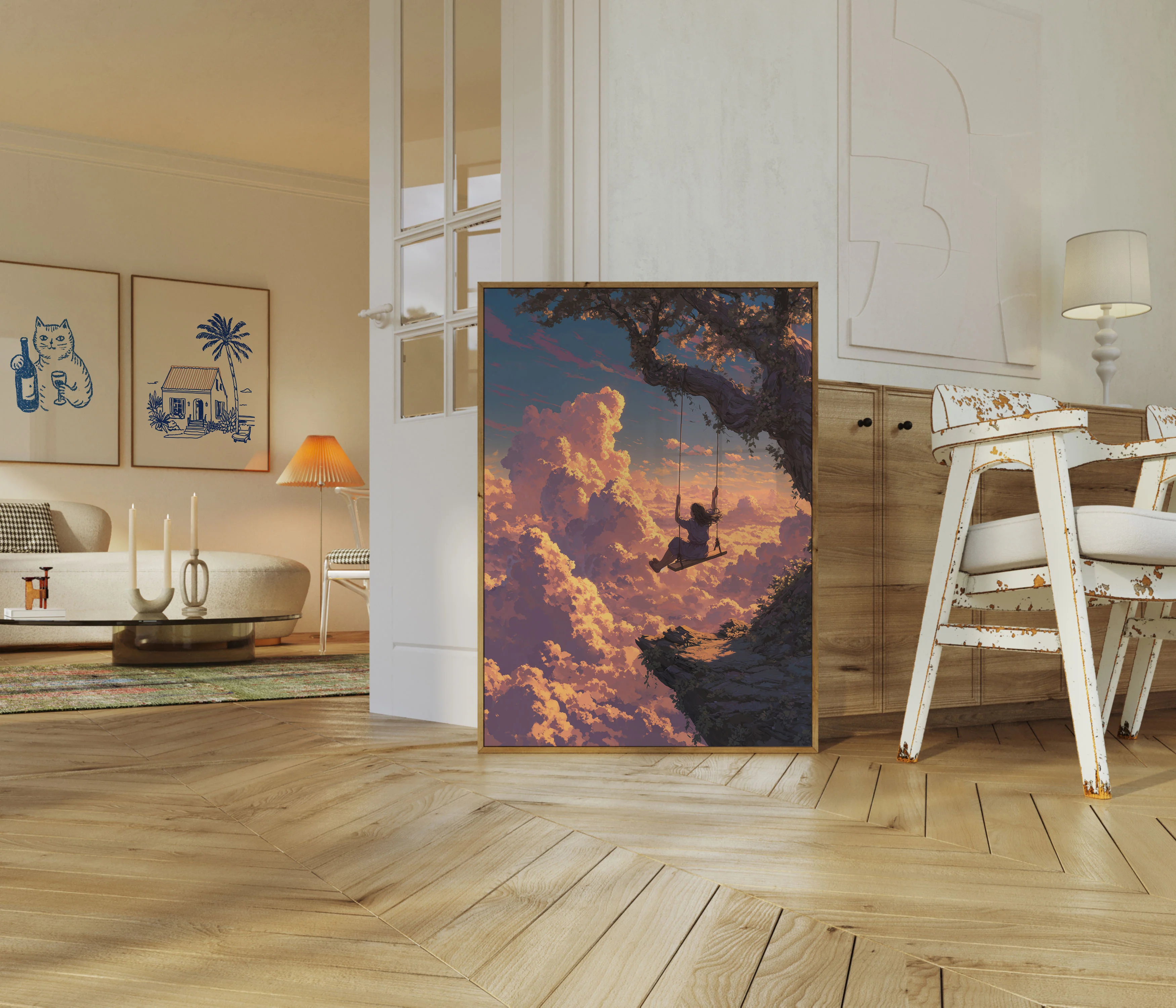 Dreaming Above the Clouds Poster - Image 4
