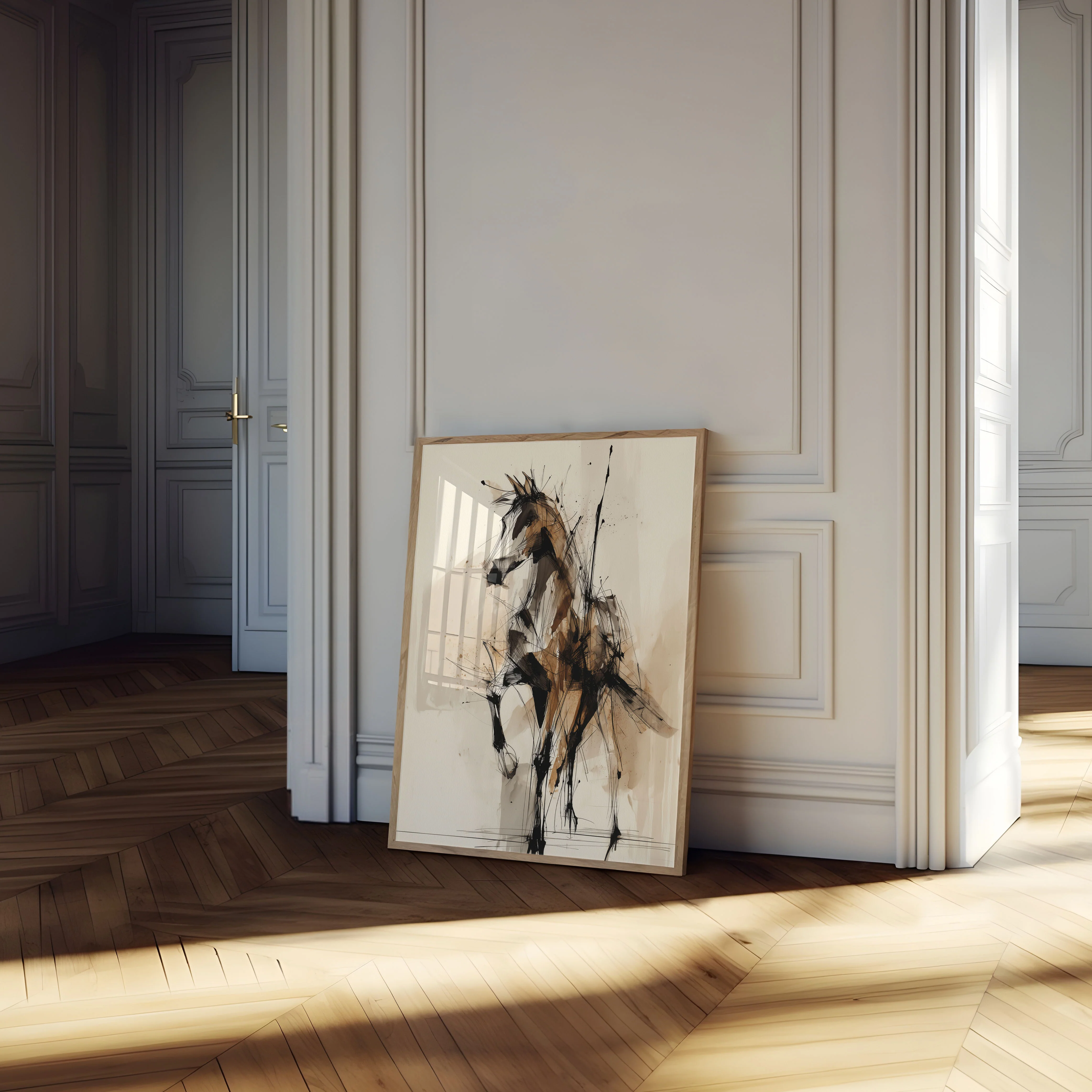 Dynamic Horse Motion Poster - Image 4