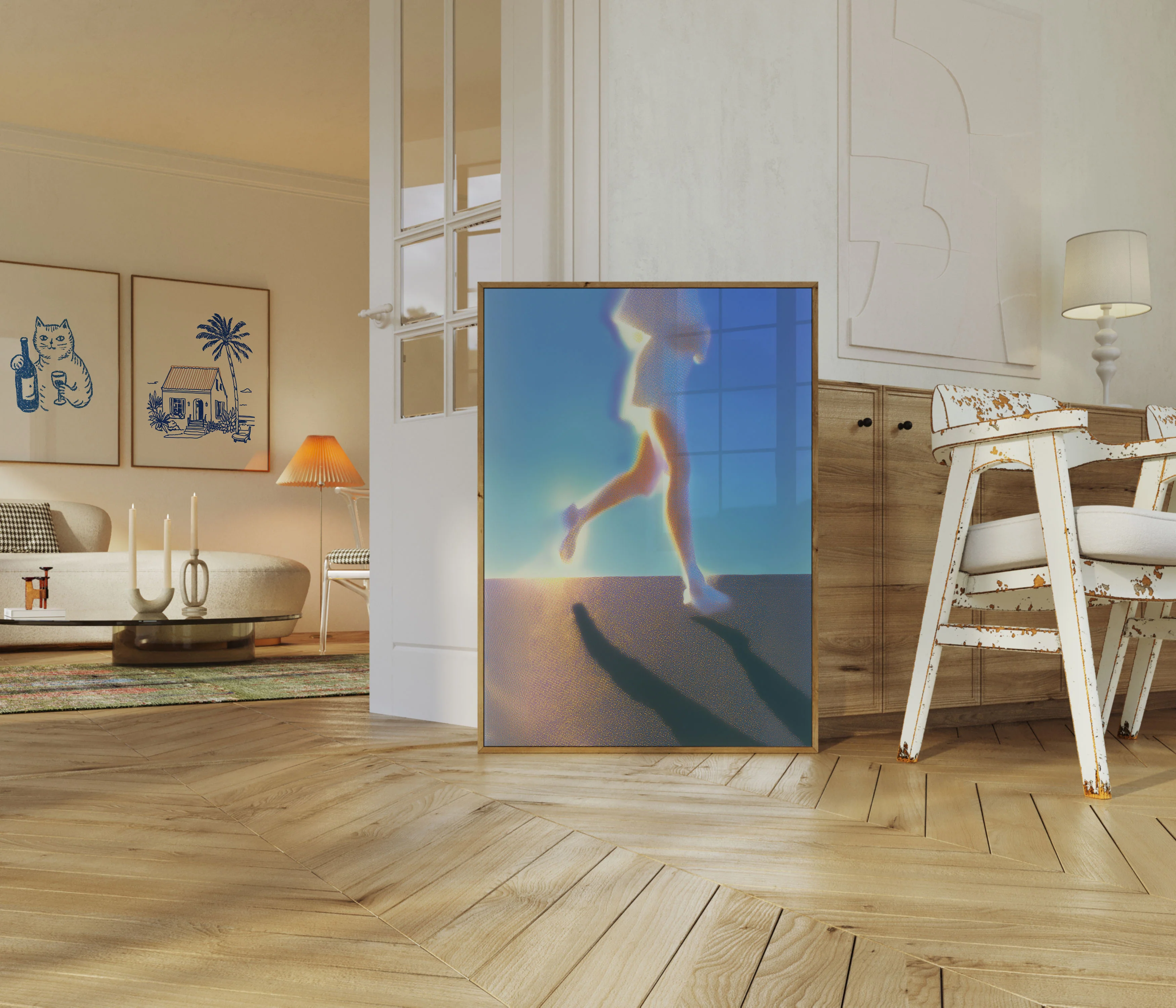 Dynamic Motion Running Stride Poster - Image 5