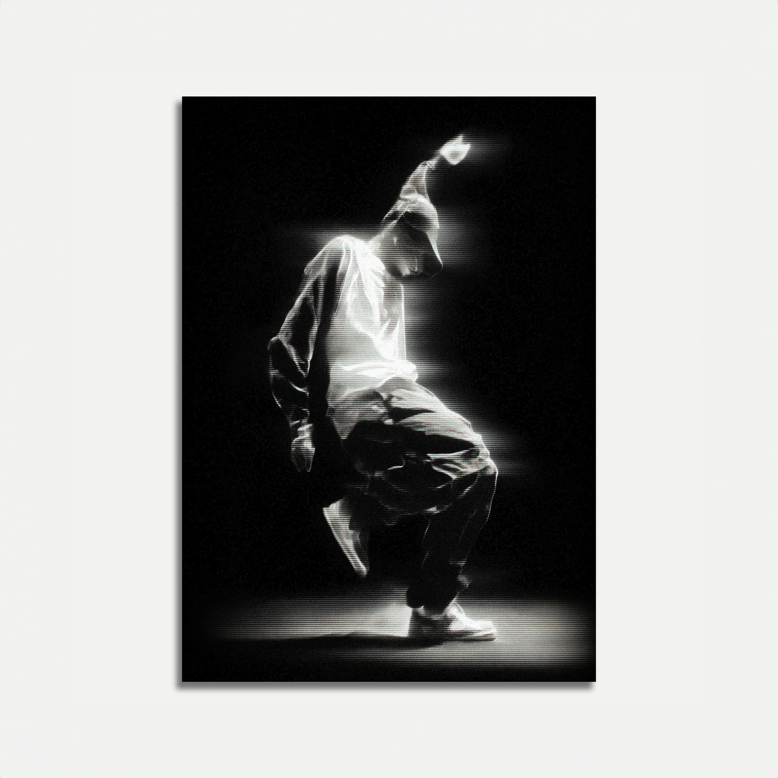 Dynamic Silhouette Dance Poster