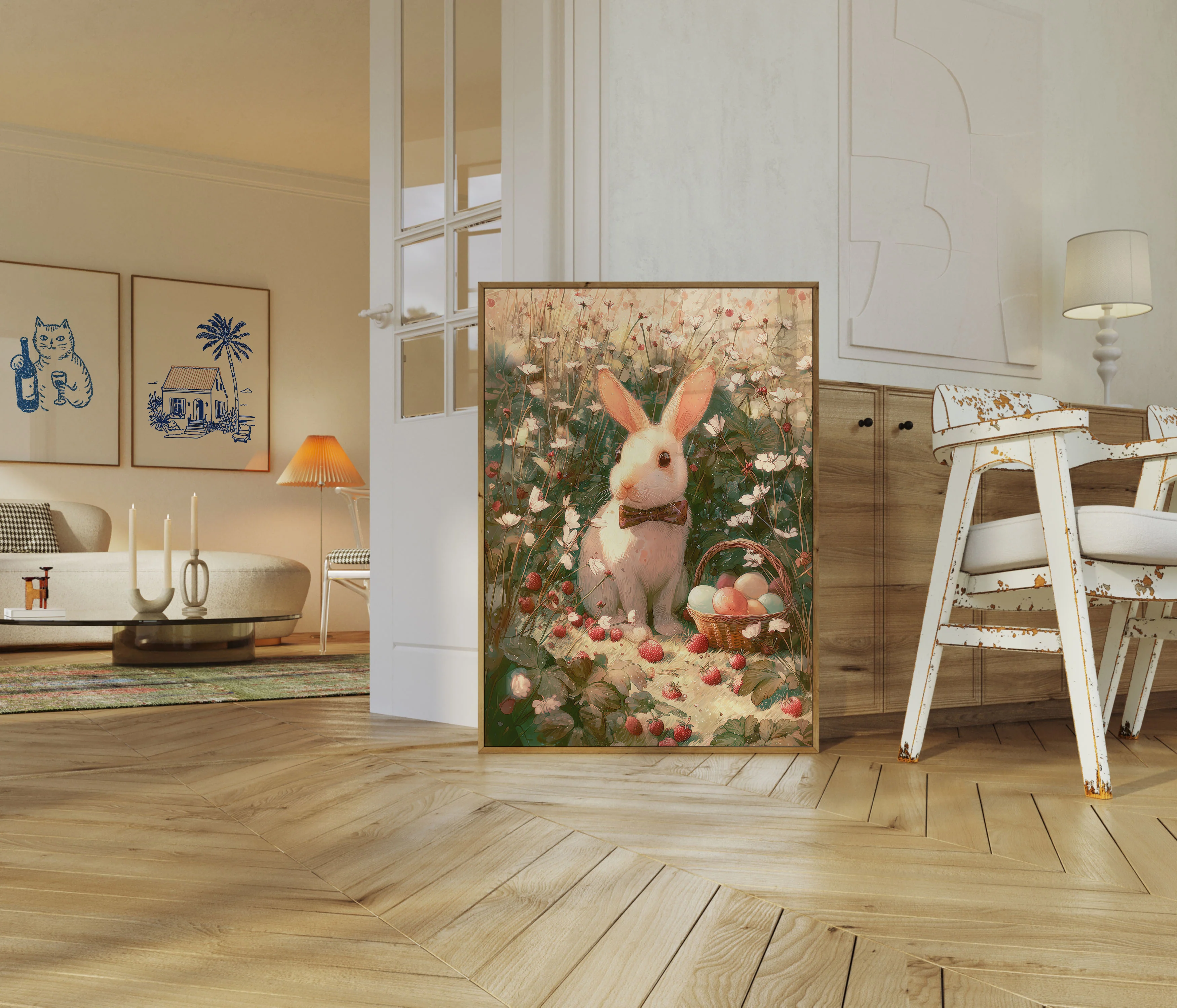 Easter Bunny Garden Poster - Image 5