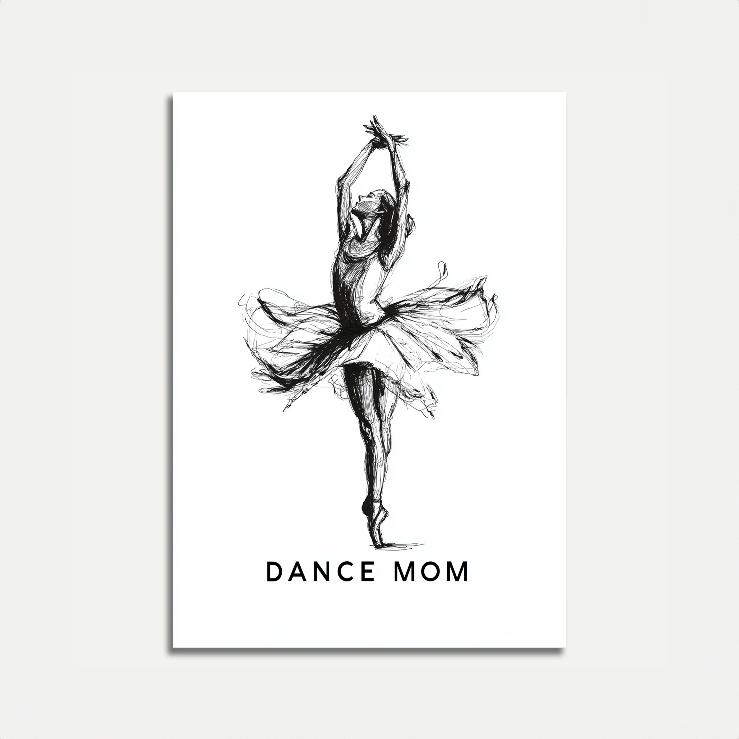 Elegant Ballet Dance Poster