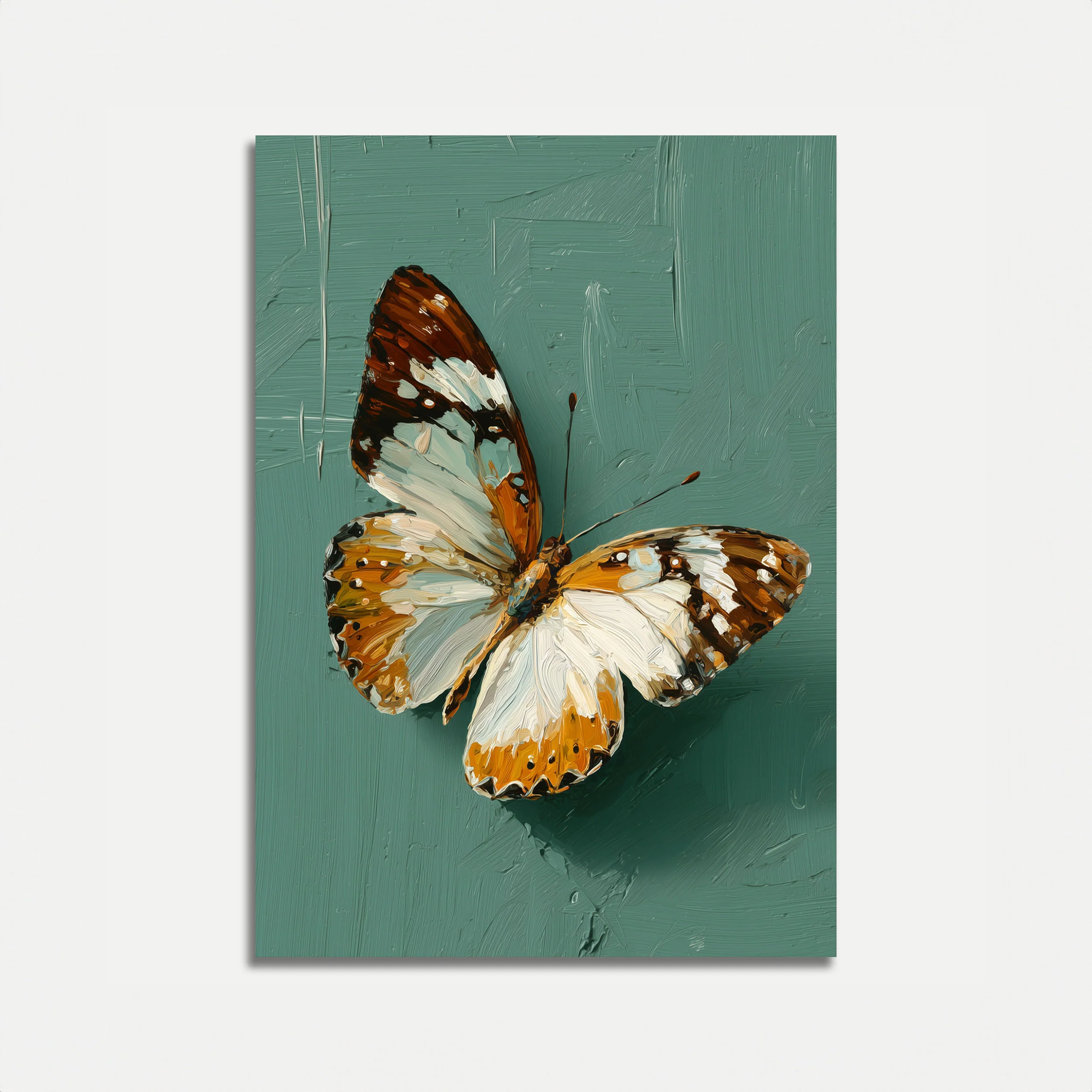 Elegant Butterfly Wings Poster