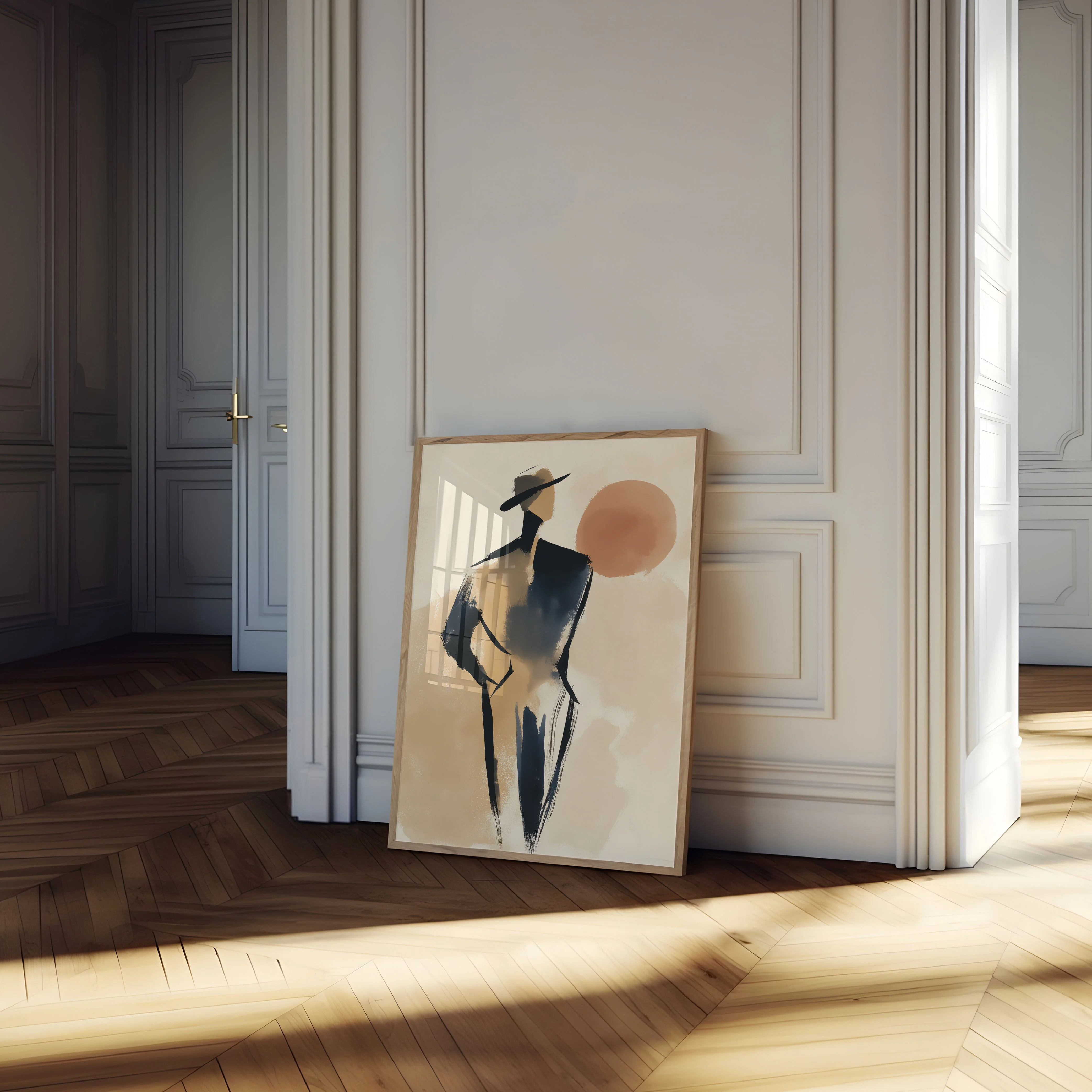 Elegant Cowboy Fashion Poster - Image 4