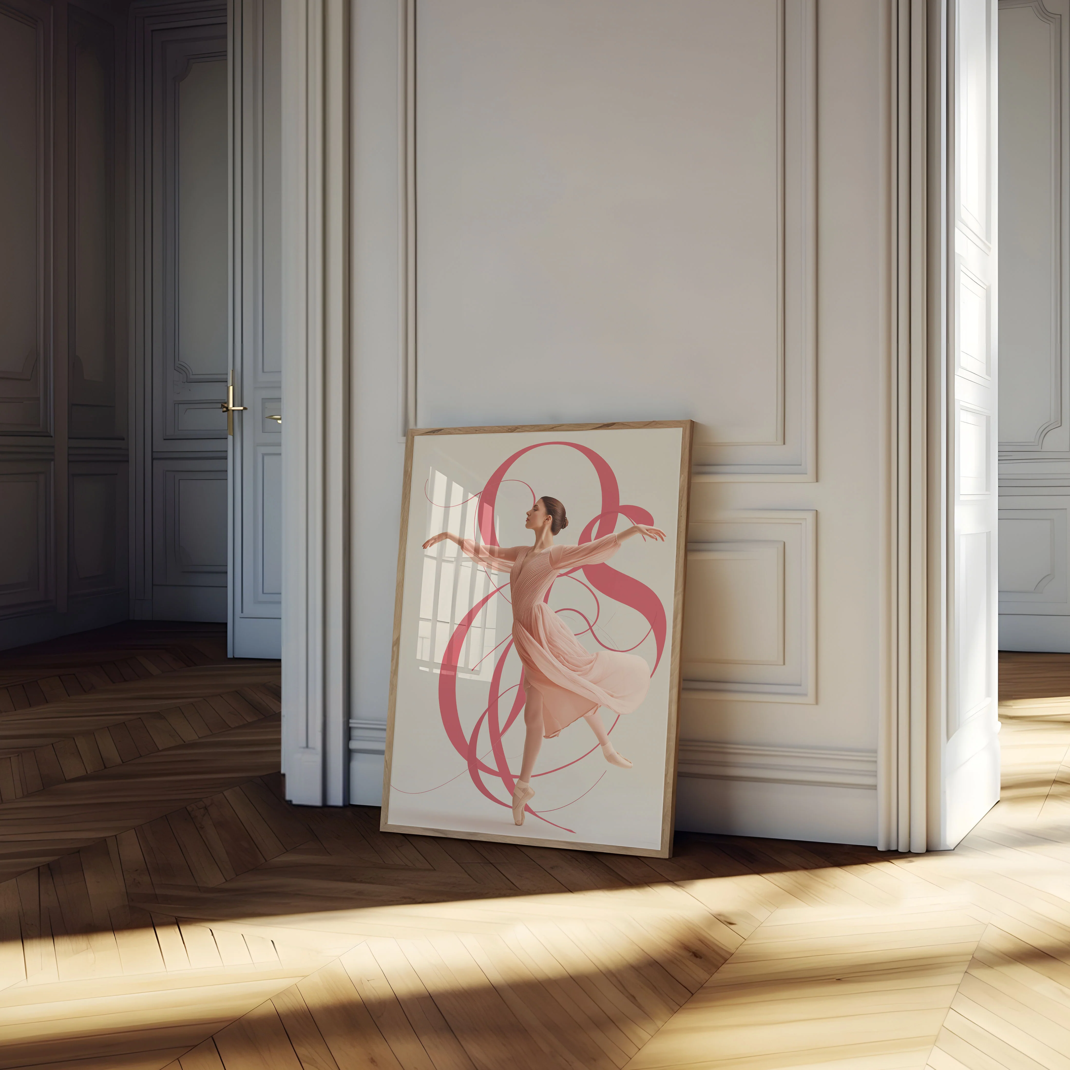 Elegant Dance in Motion Poster - Image 4