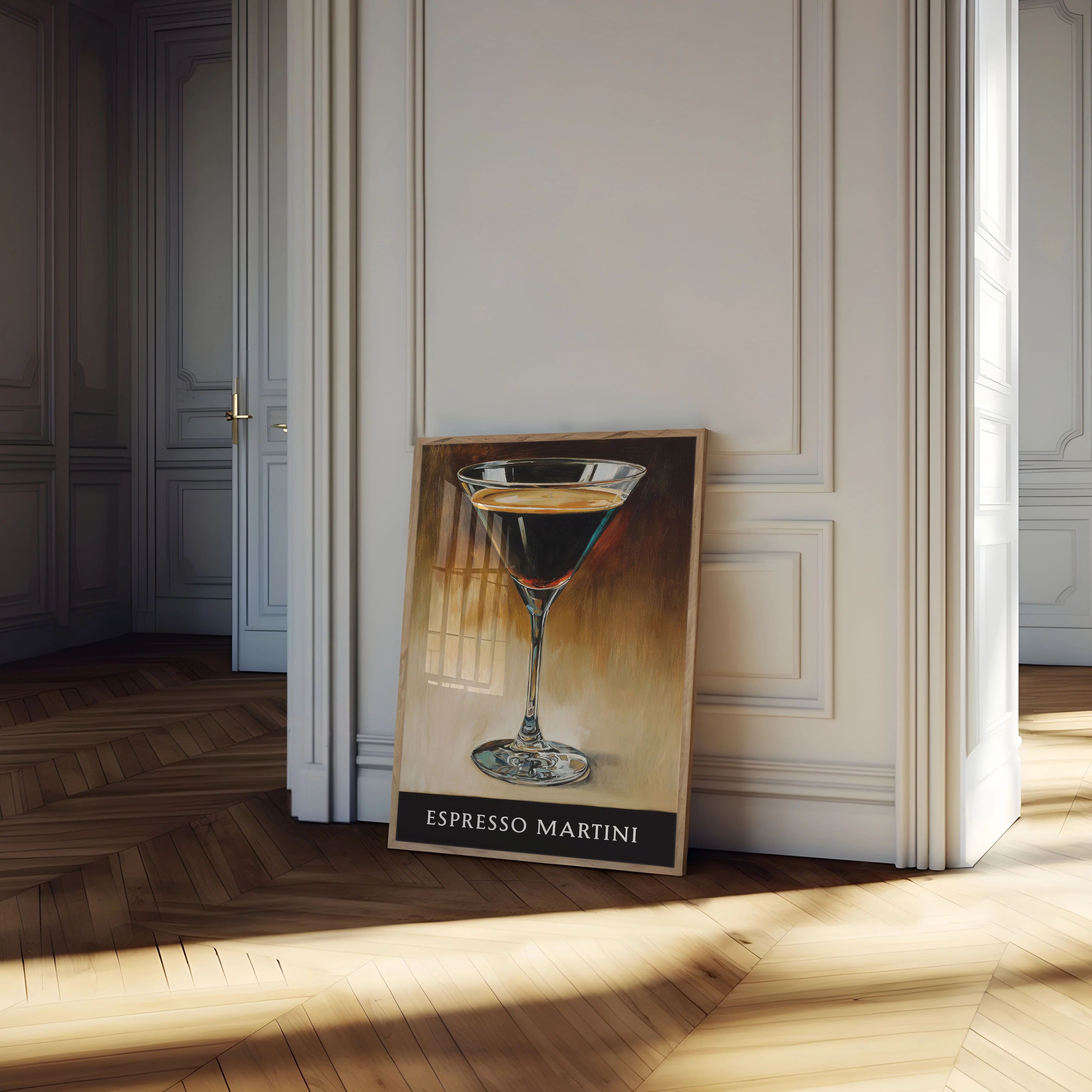 Elegant Espresso Martini Poster - Image 4