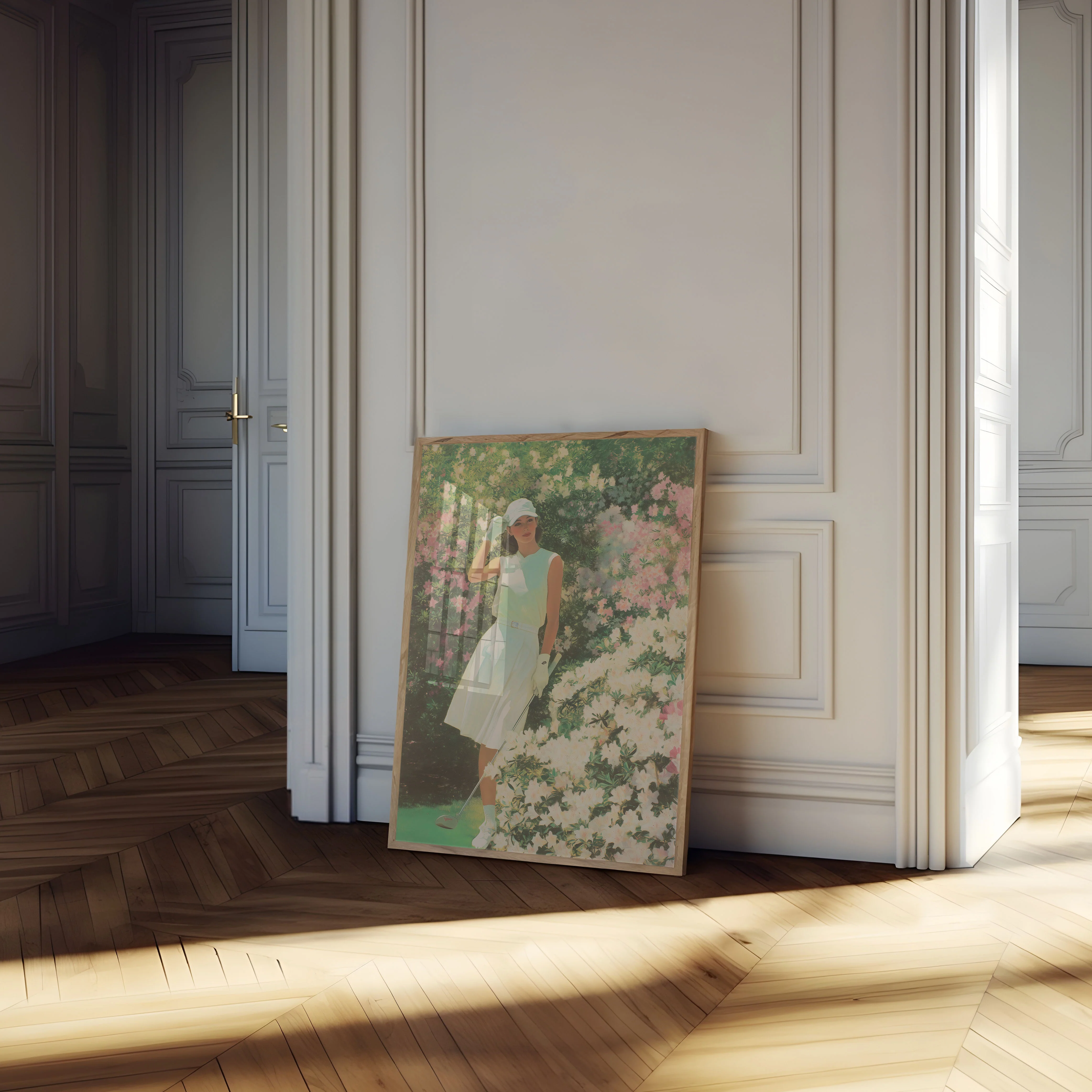 Elegant Golf Garden Poster - Image 4