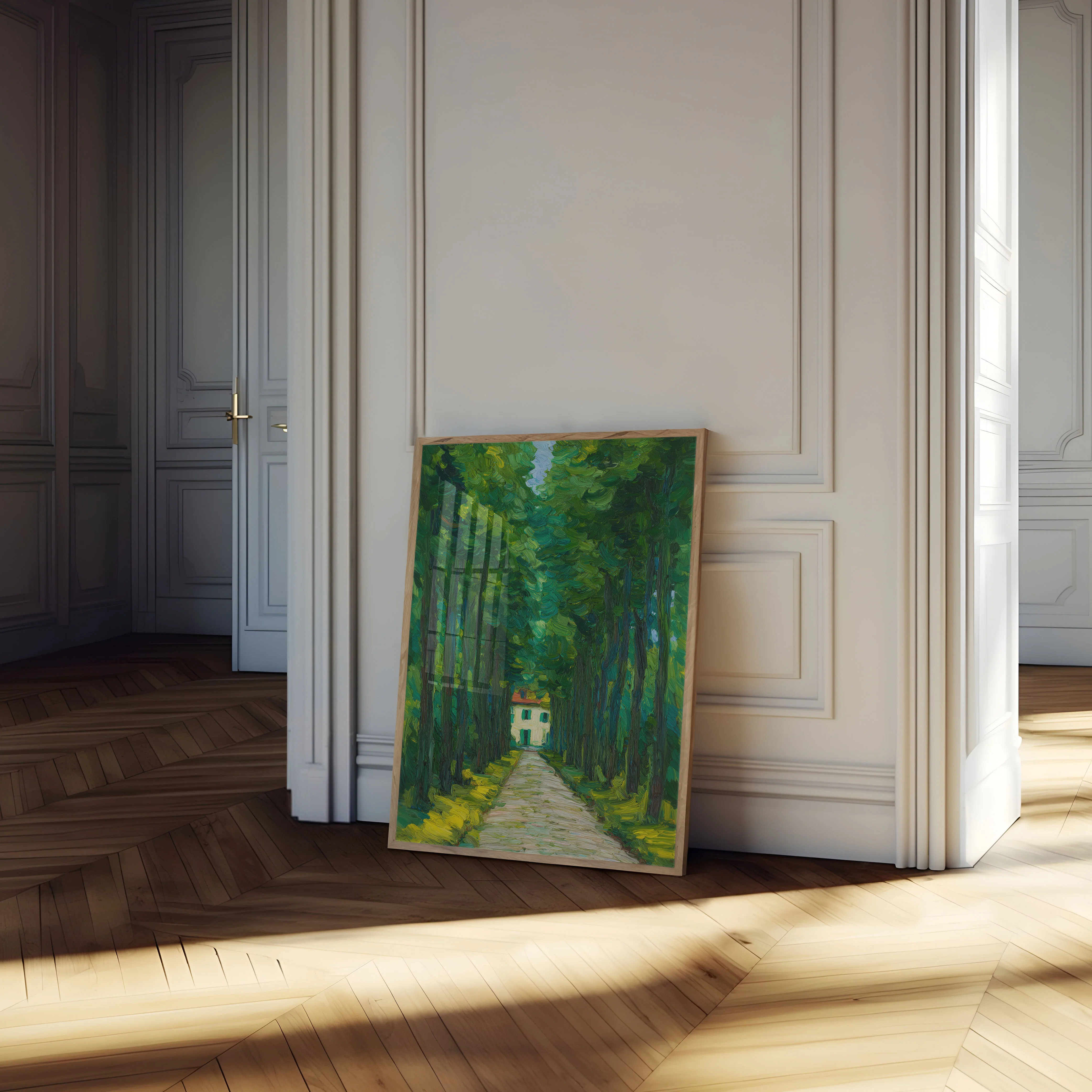 Emerald Forest Path Poster - Image 4