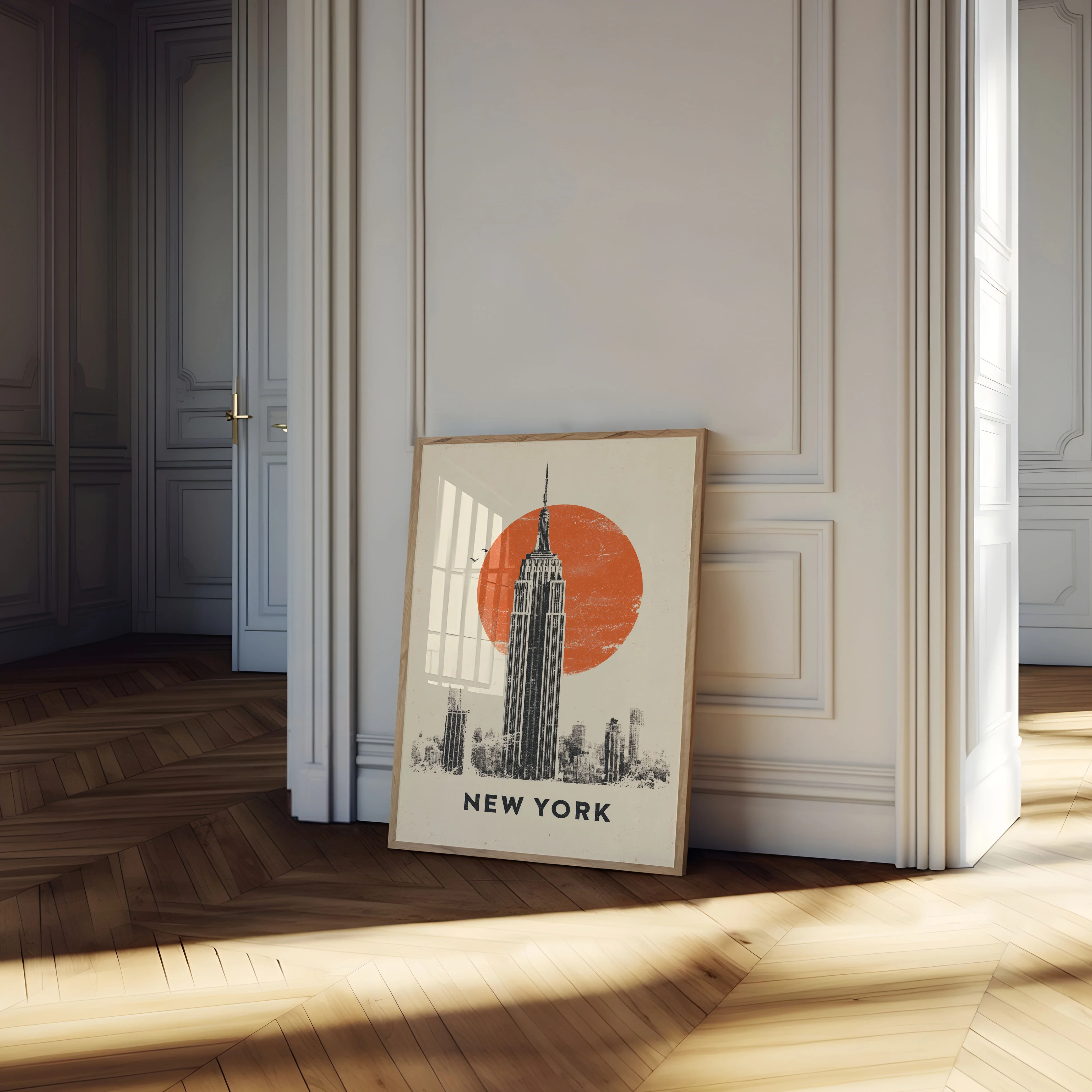Empire State New York Cityscape Poster - Image 4