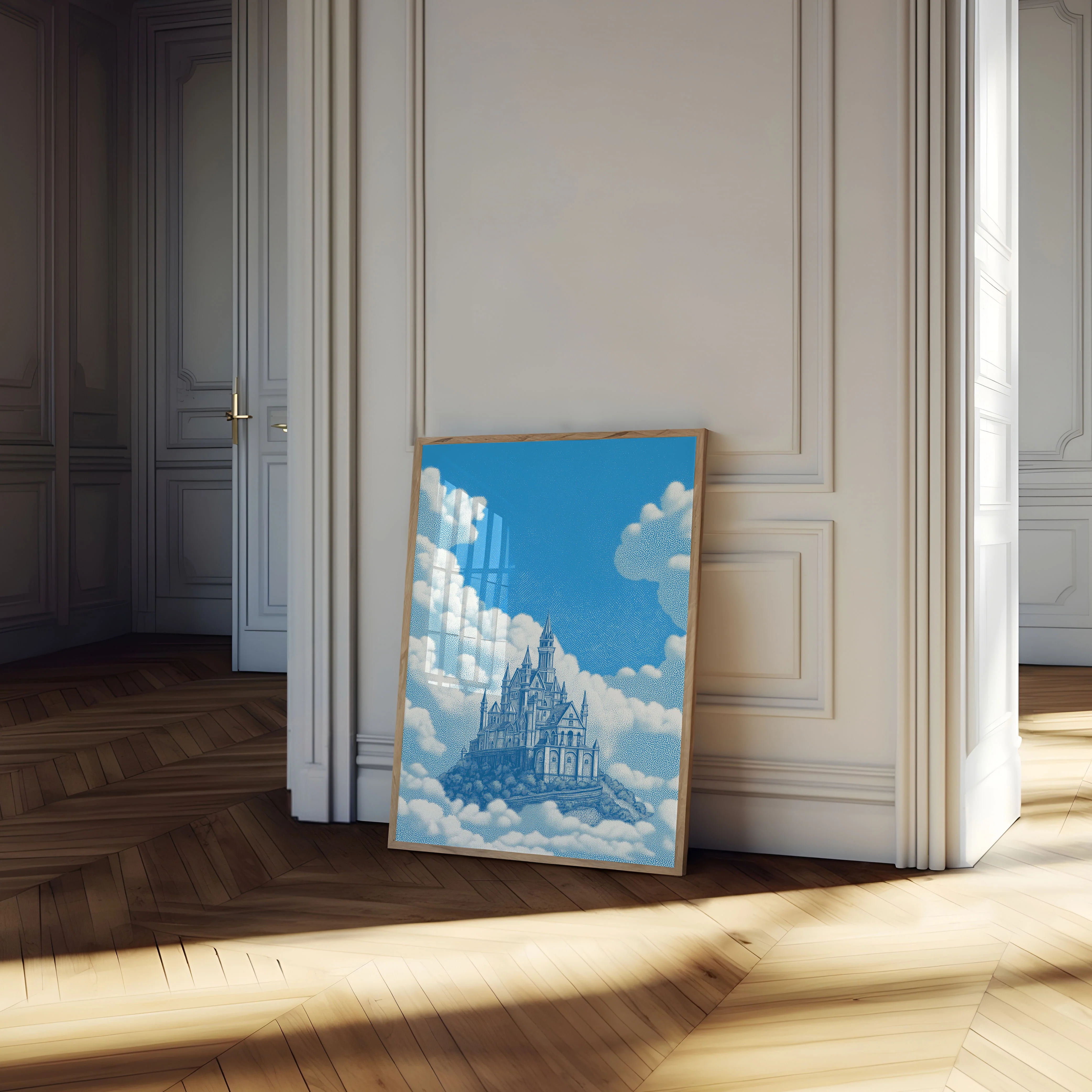 Enchanted Castle in the Clouds Poster - Image 4
