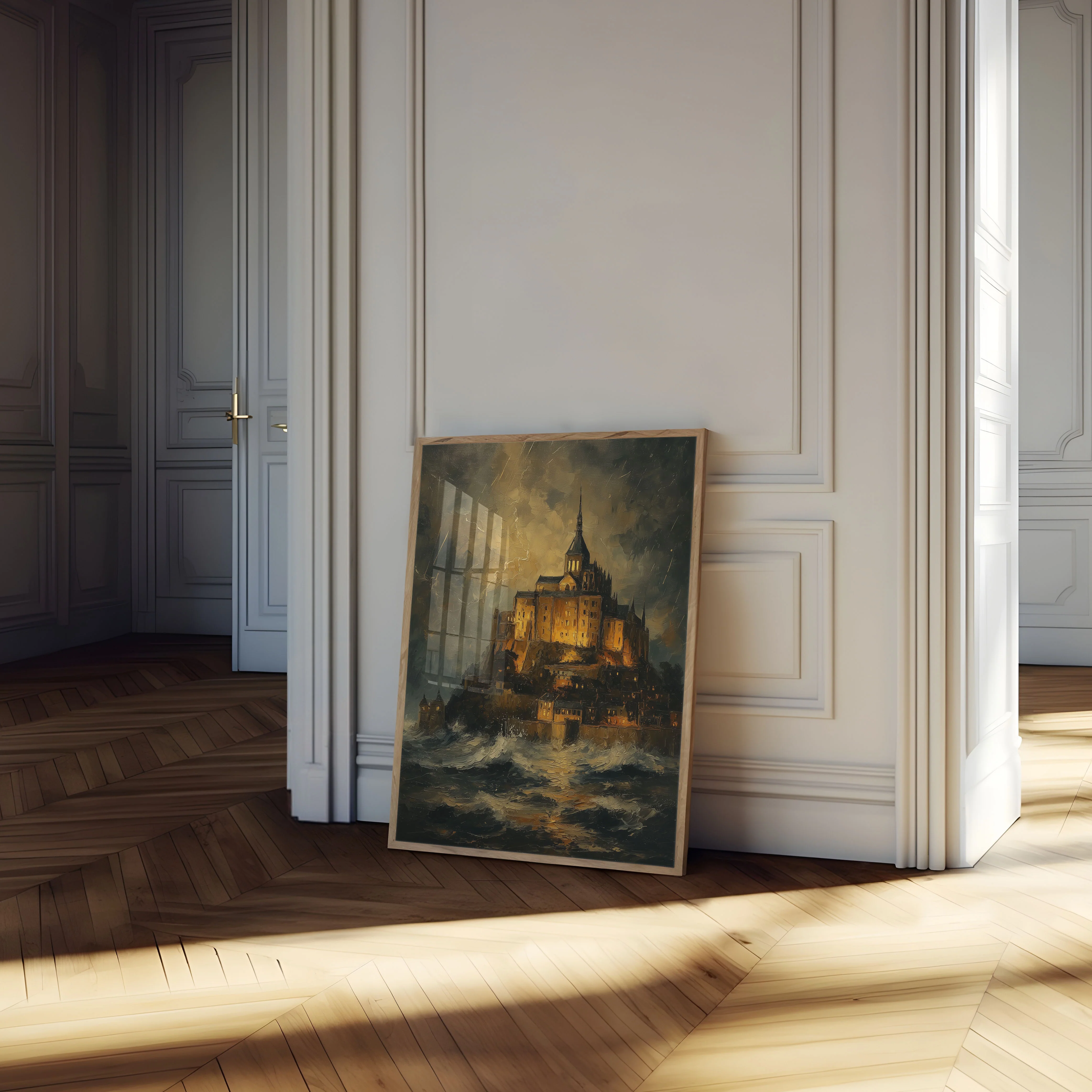 Enchanted Castle Night Poster - Image 4