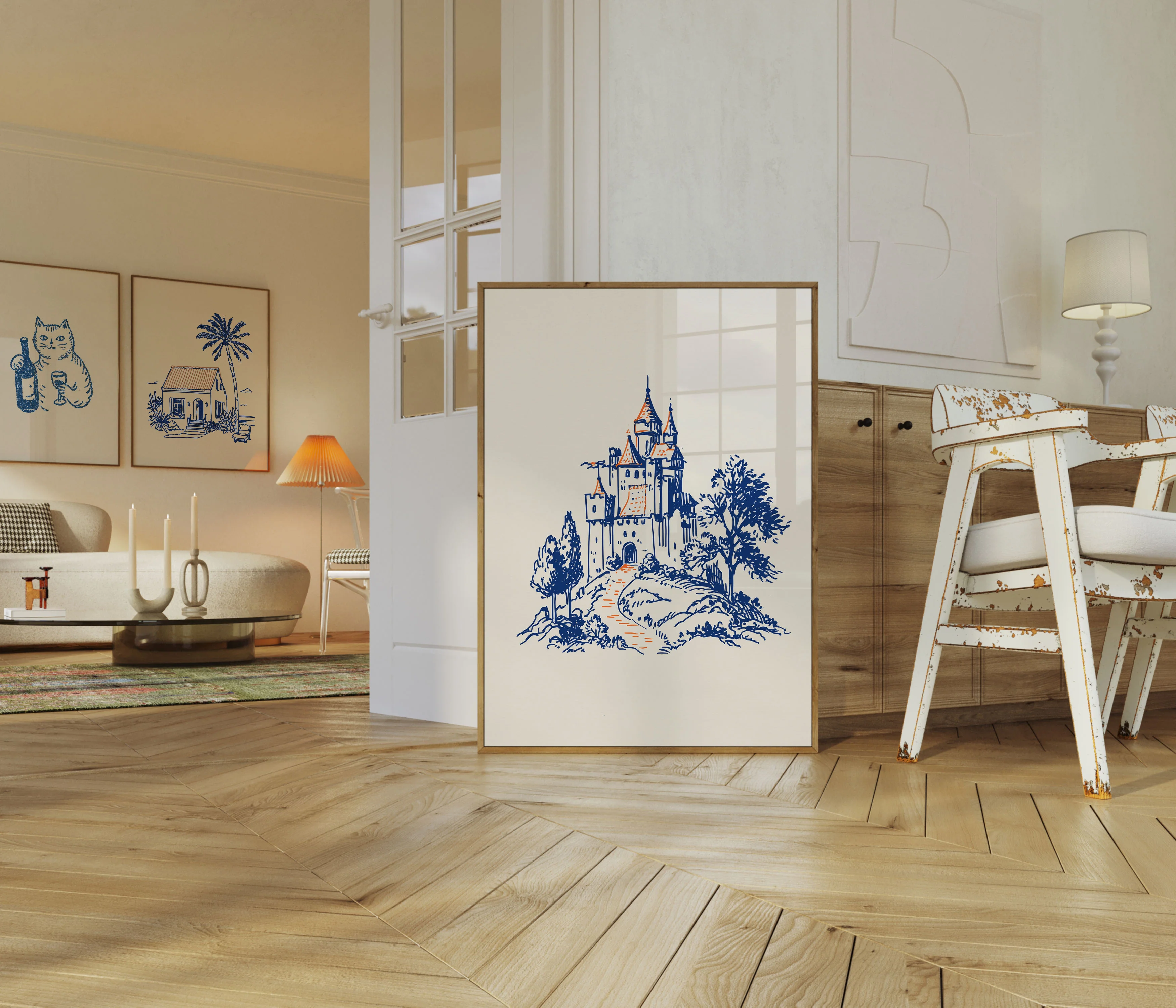 Enchanted Castle on the Hill Poster - Image 5