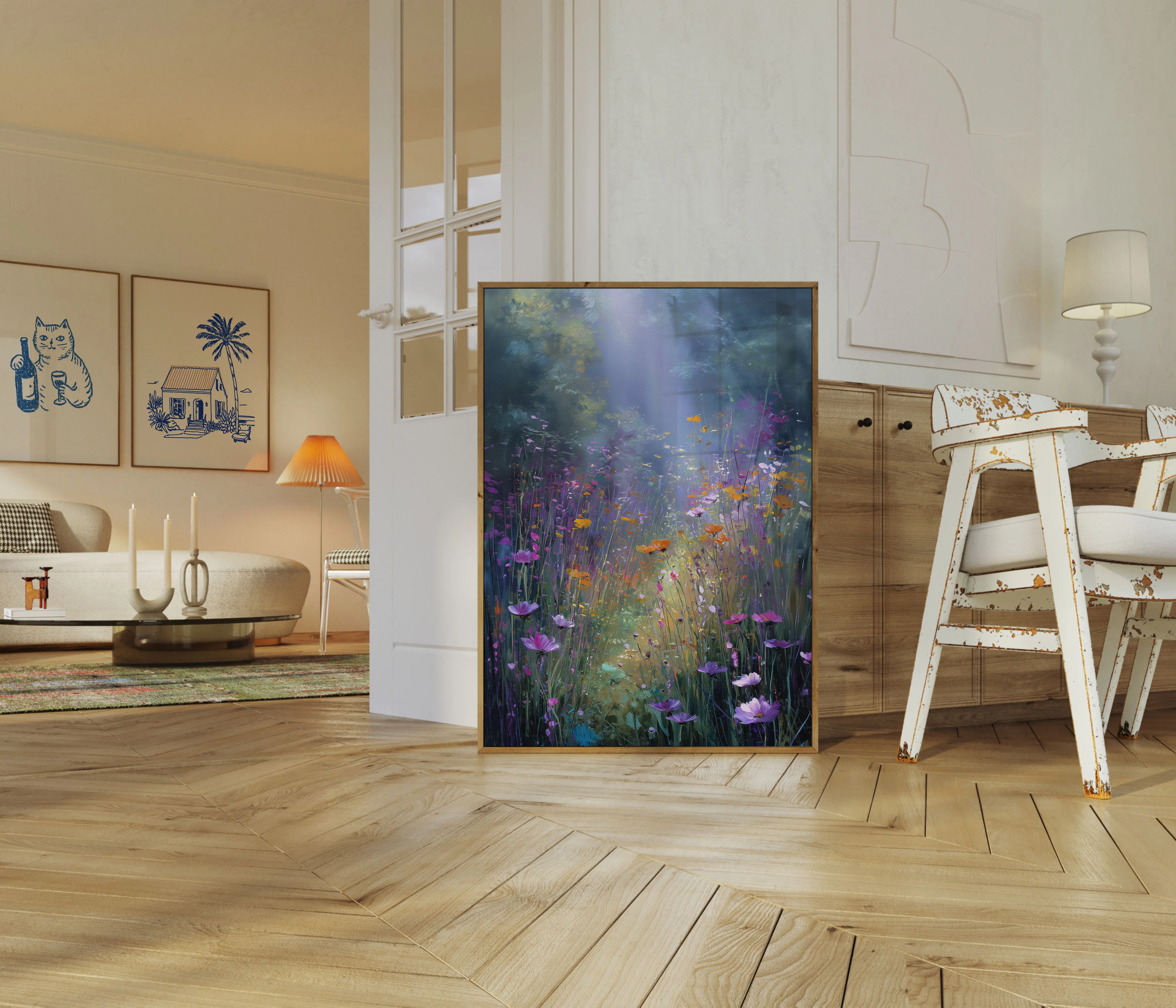Enchanted Meadow Wildflower Poster - Image 5