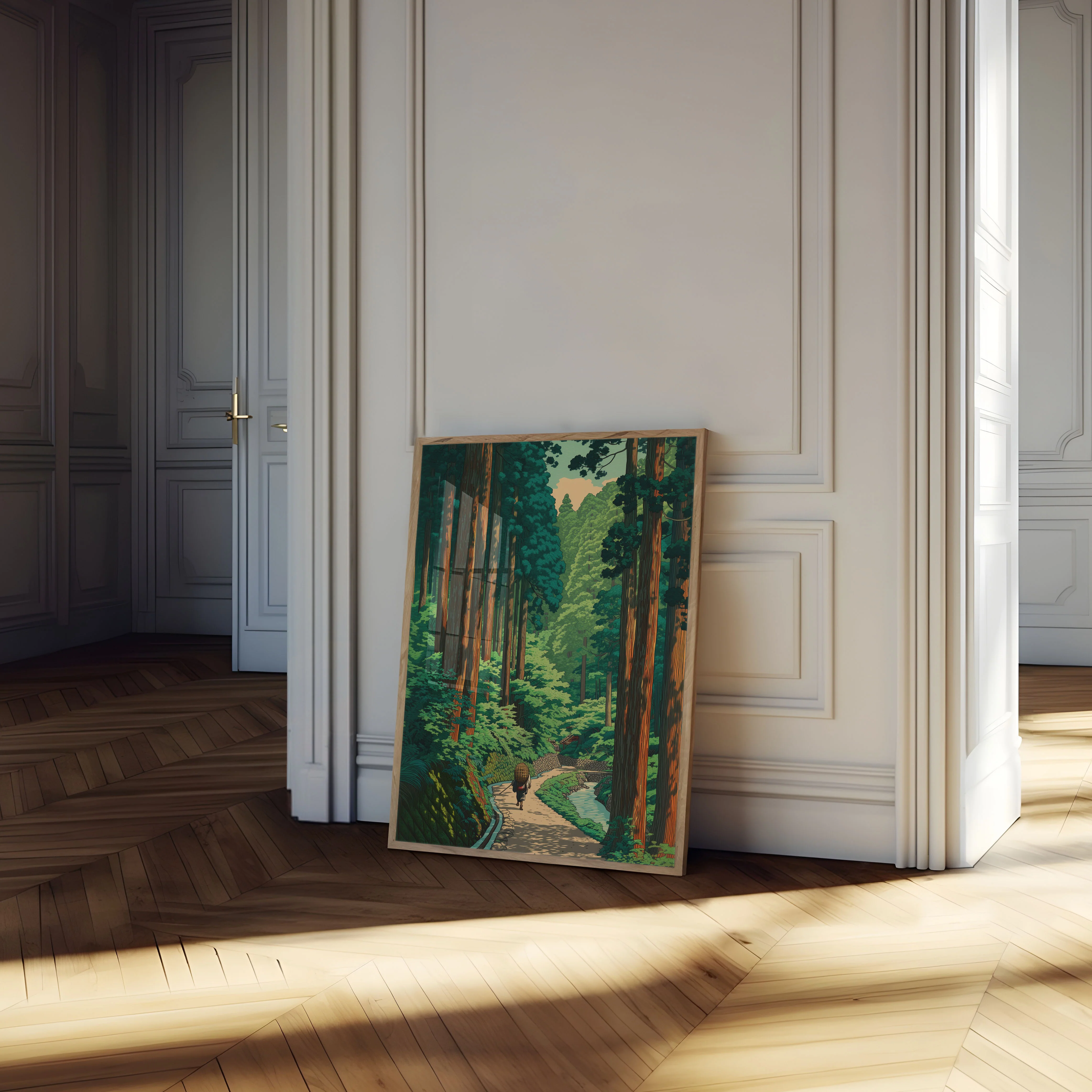 Enchanting Forest Path Poster - Image 4