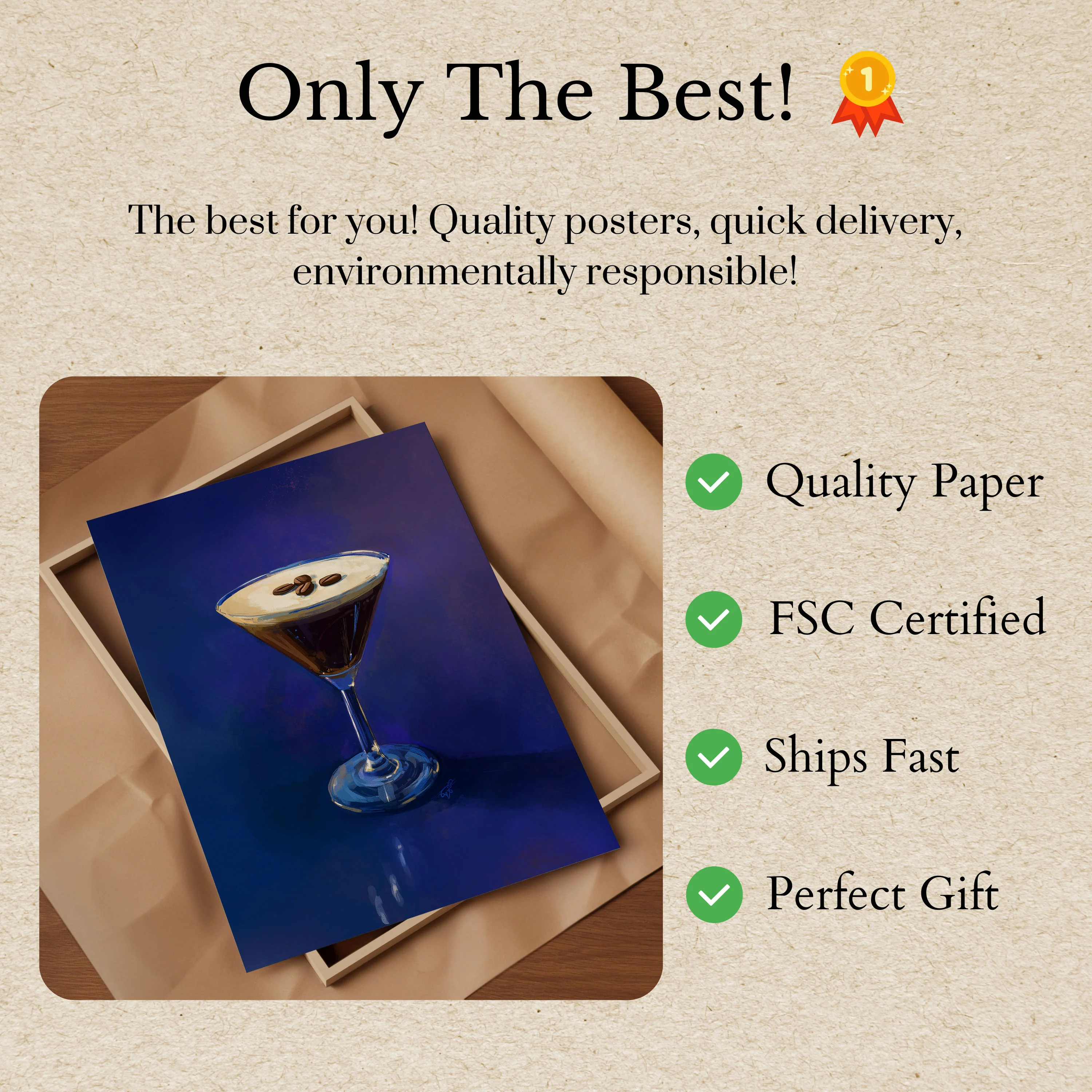 Espresso Martini Delight Poster - Image 3
