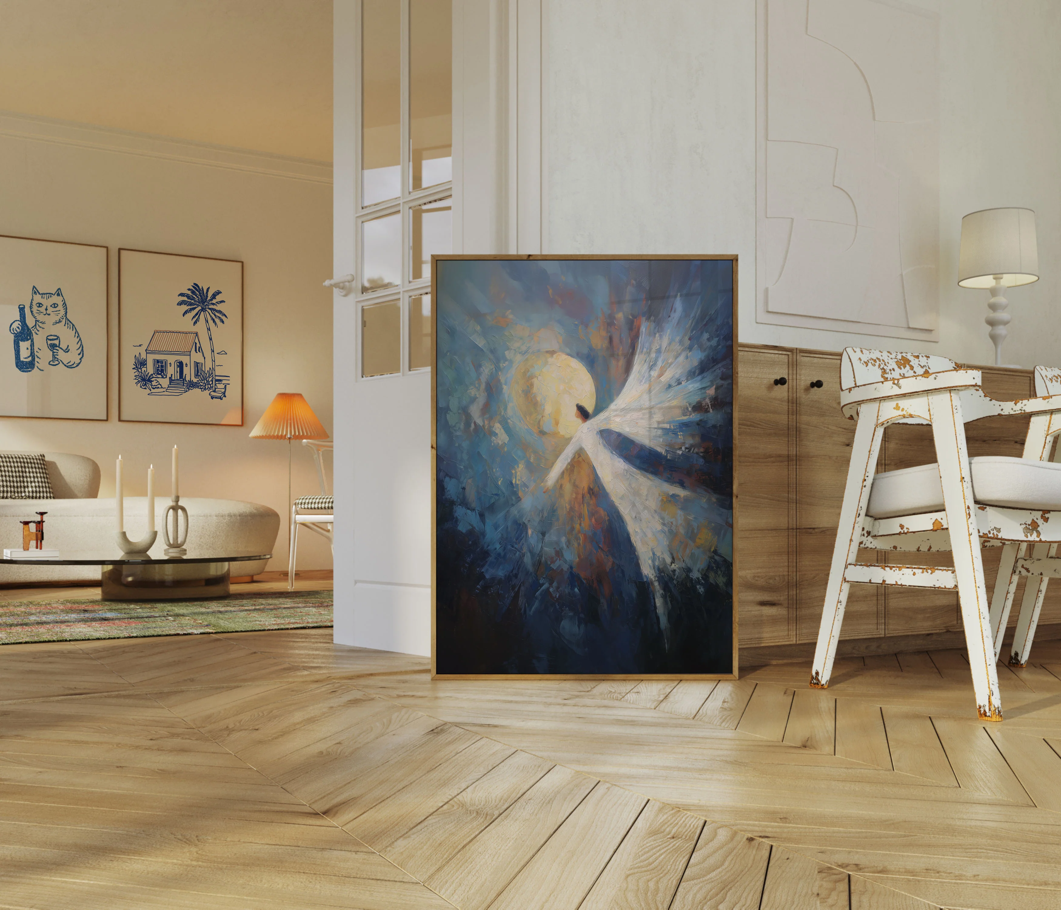 Ethereal Angel of Light Poster - Image 5
