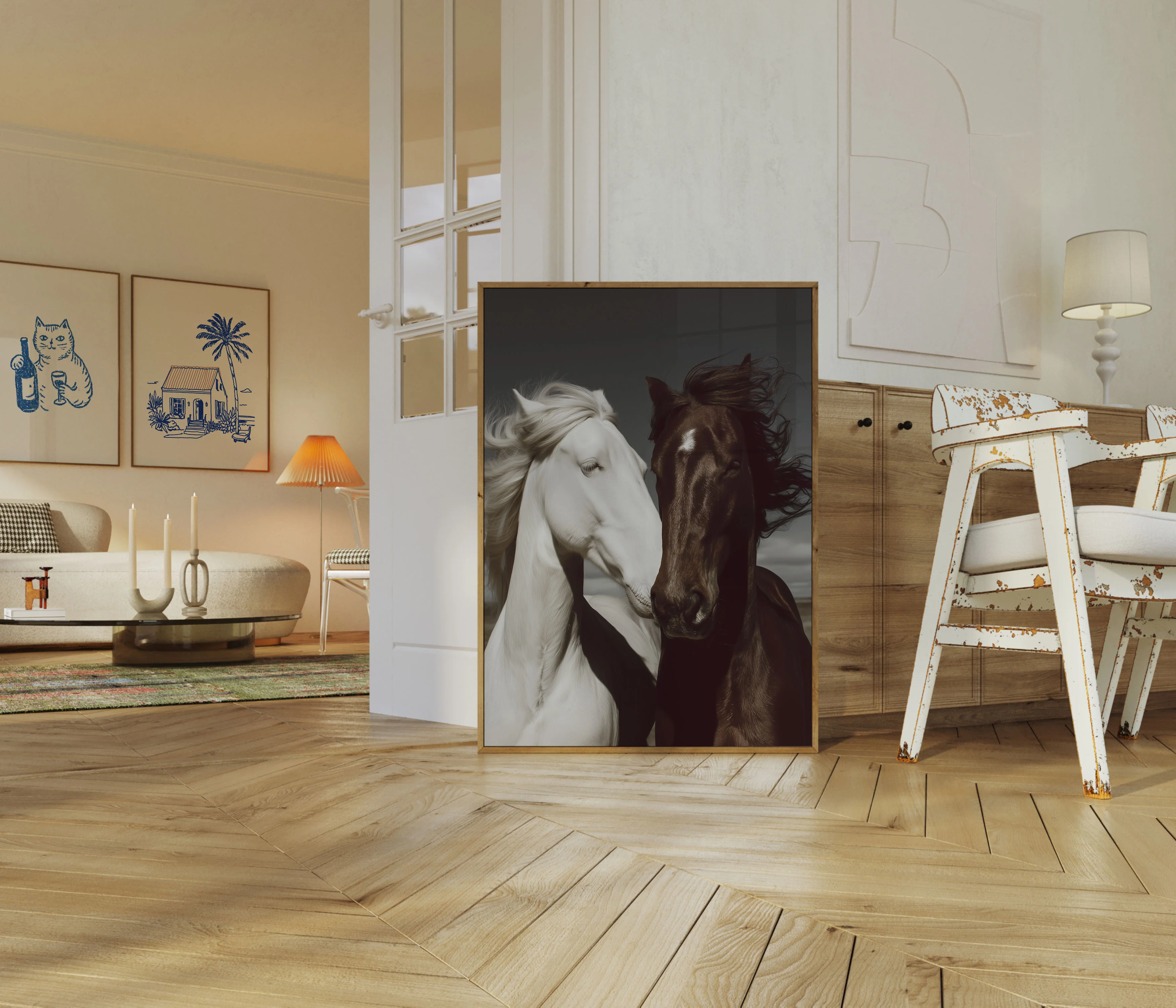 Ethereal Equine Companions Poster - Image 5