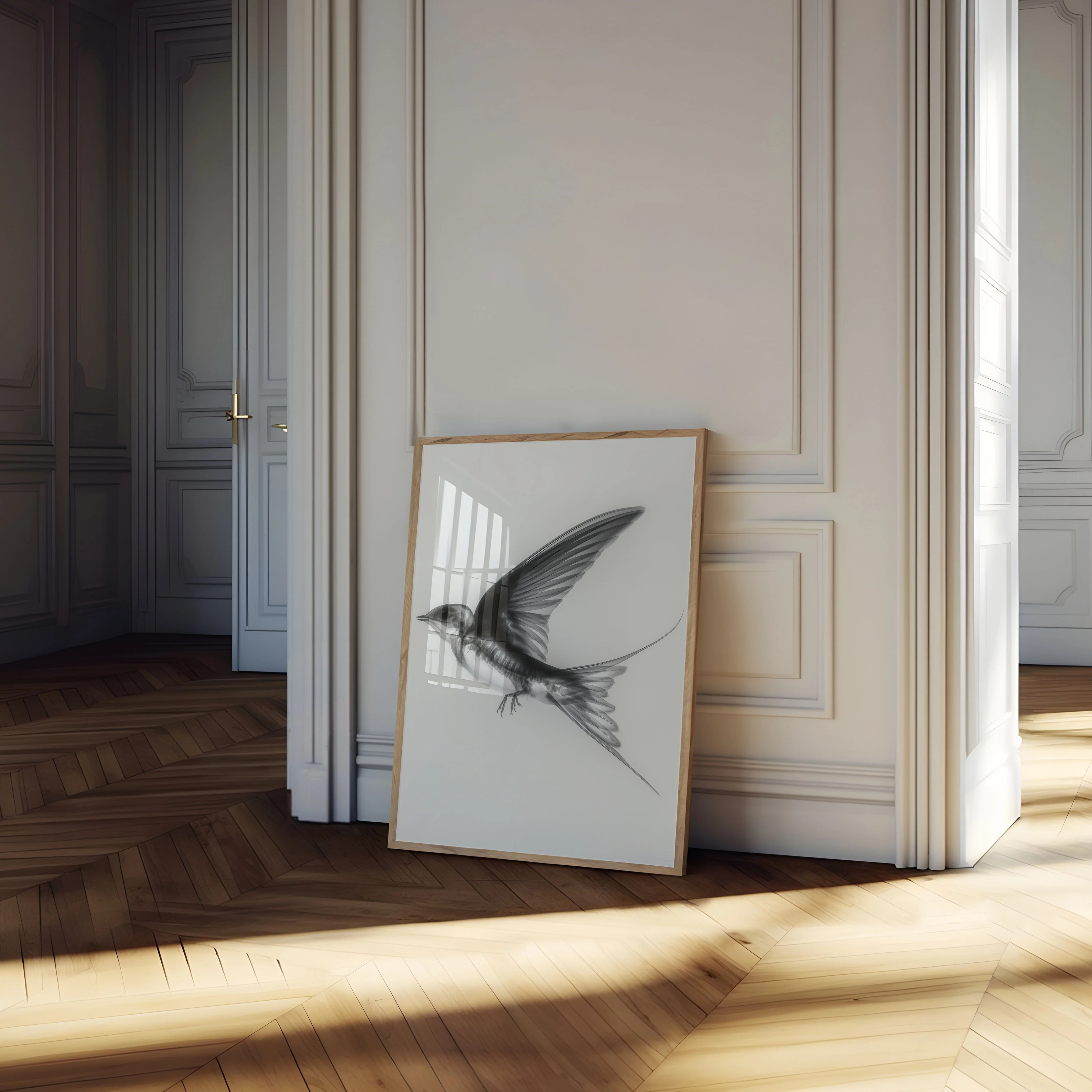 Ethereal Flight Bird Poster - Image 4