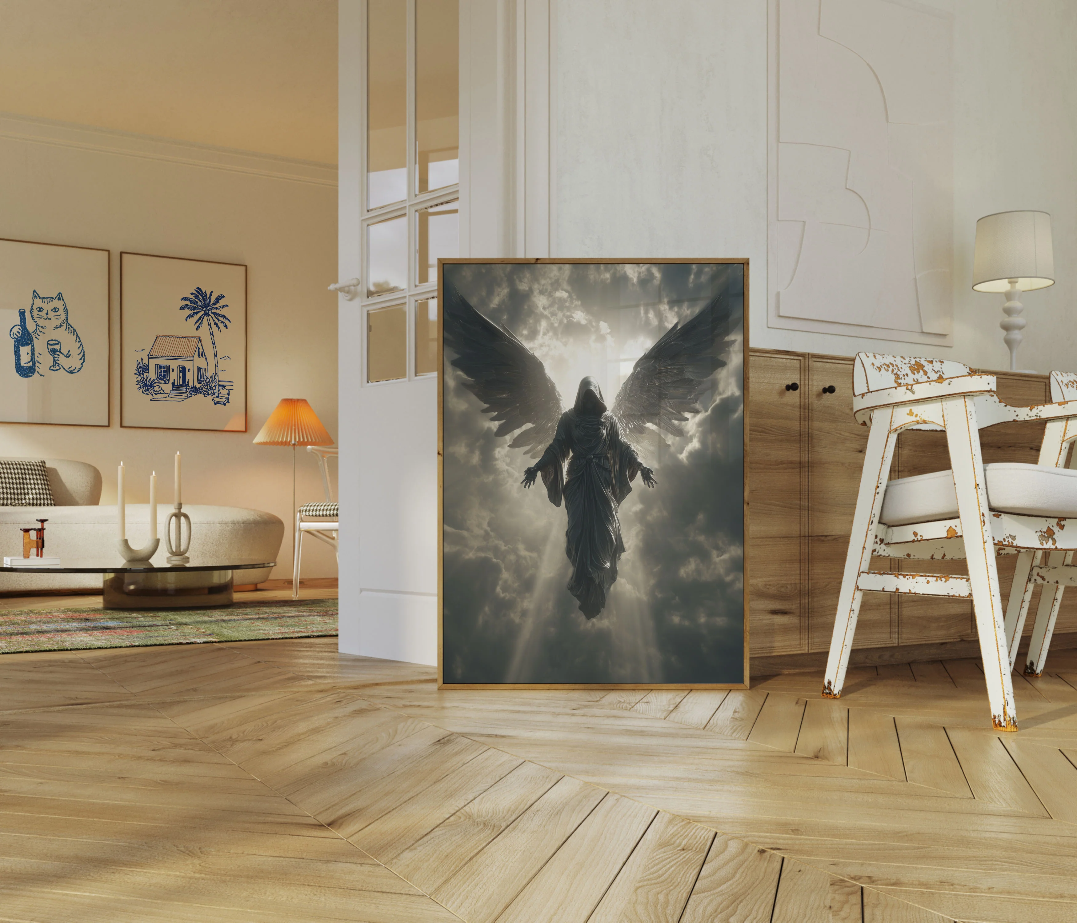 Ethereal Guardian Angel Poster - Image 5