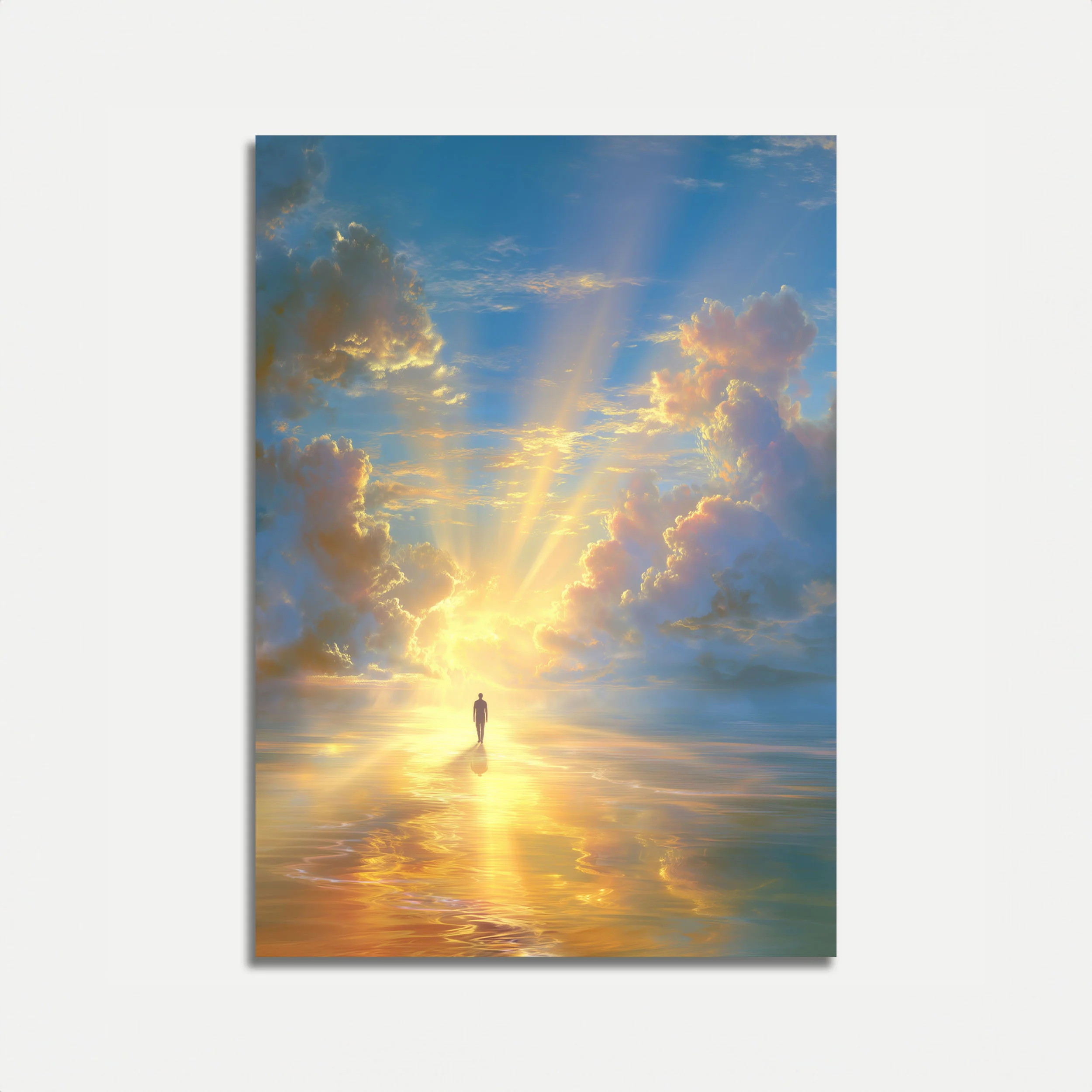 Ethereal Journey to Light Poster