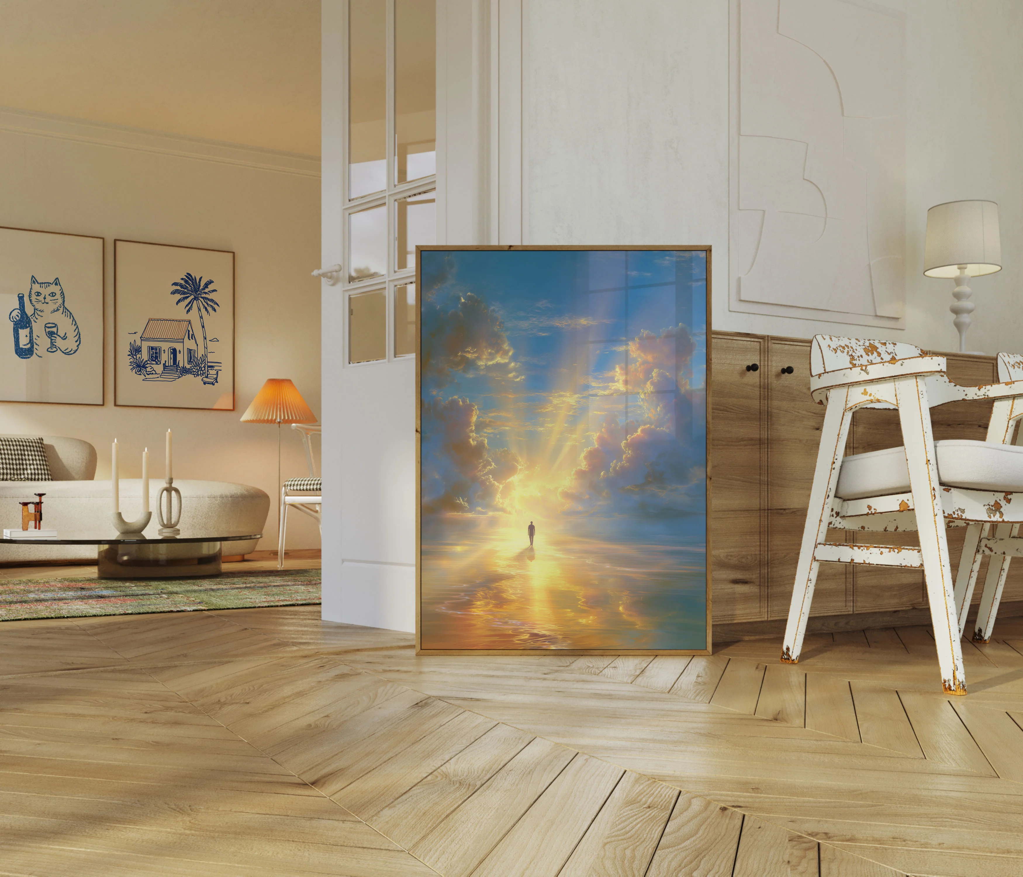 Ethereal Journey to Light Poster - Image 5