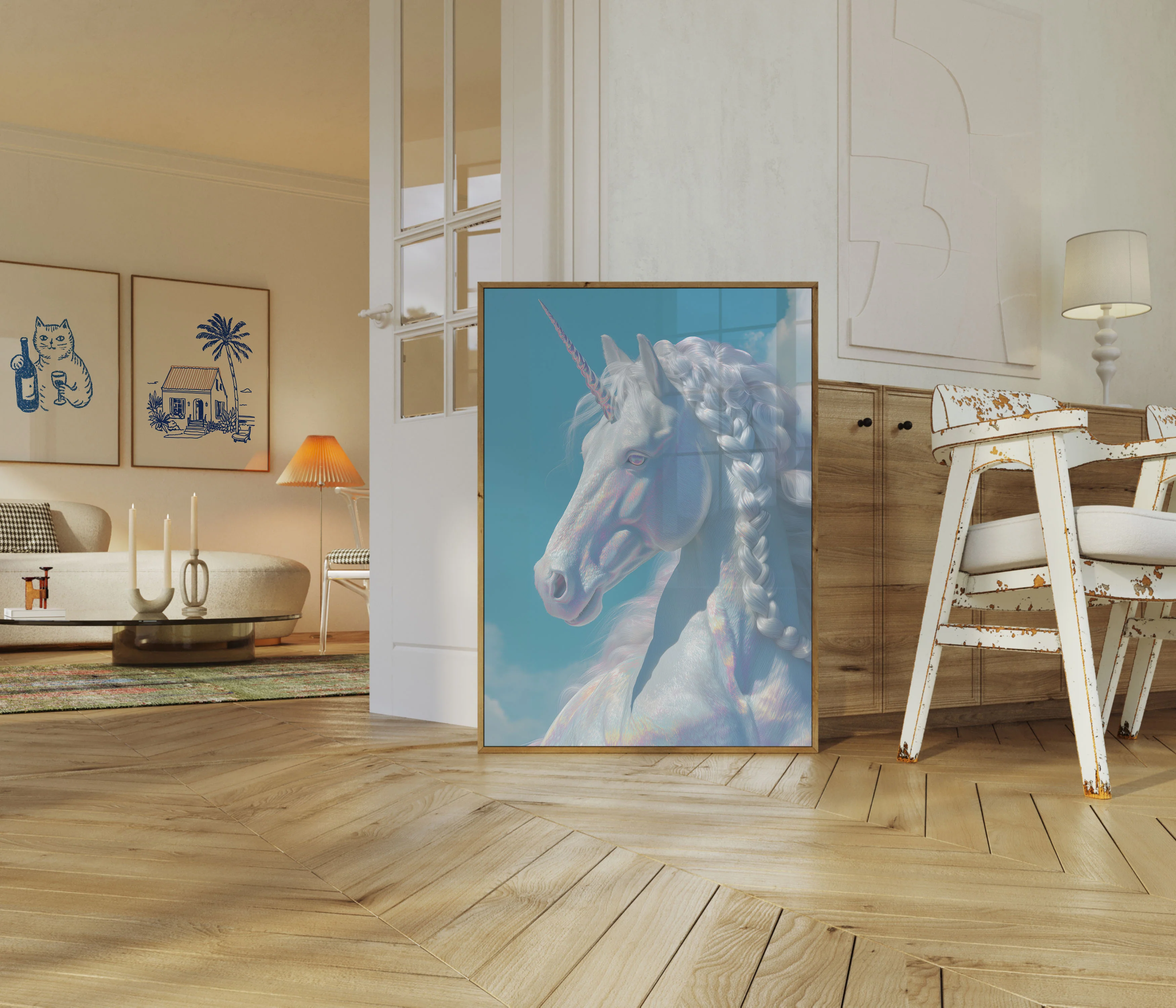 Ethereal Unicorn Dreams Poster - Image 5