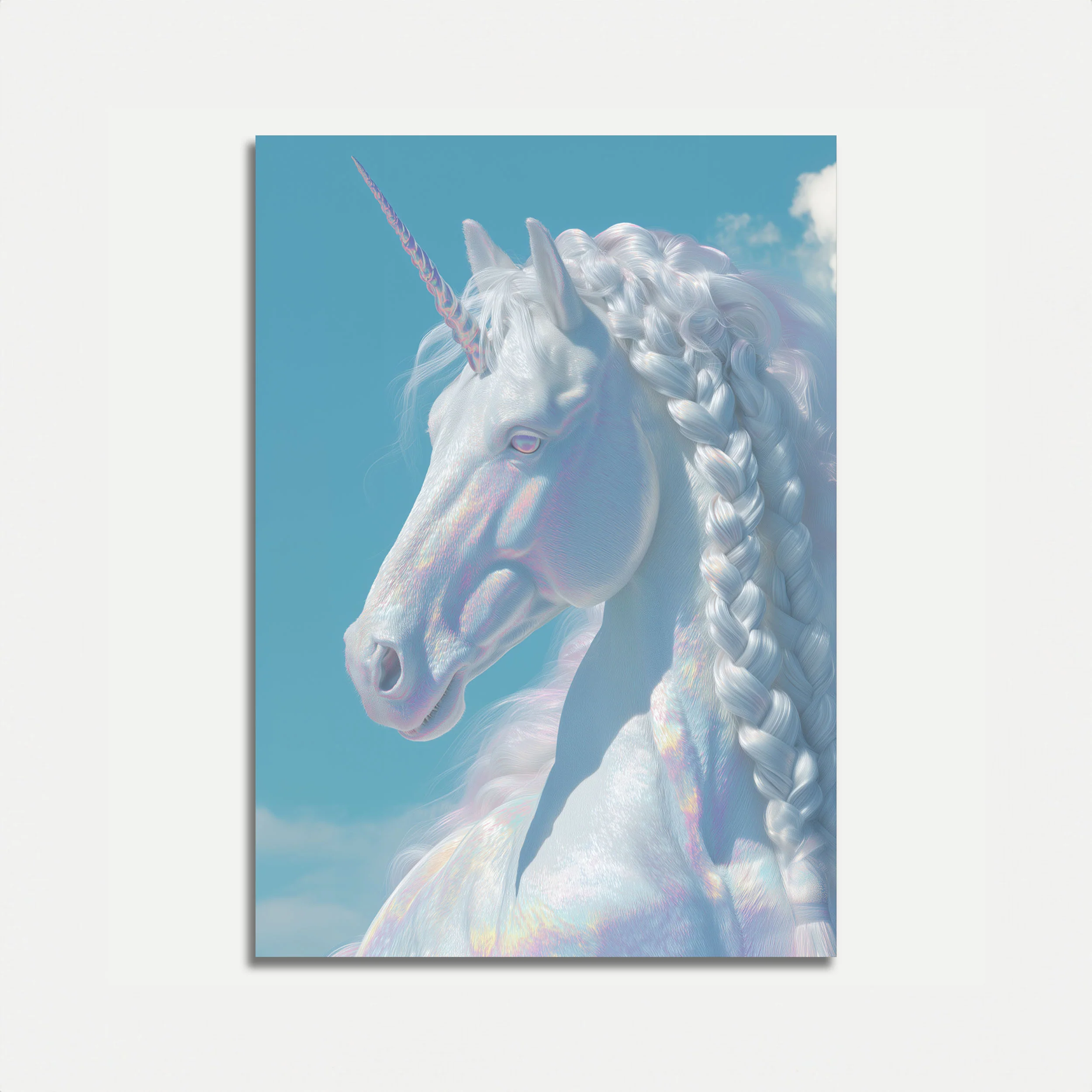 Ethereal Unicorn Magic Poster