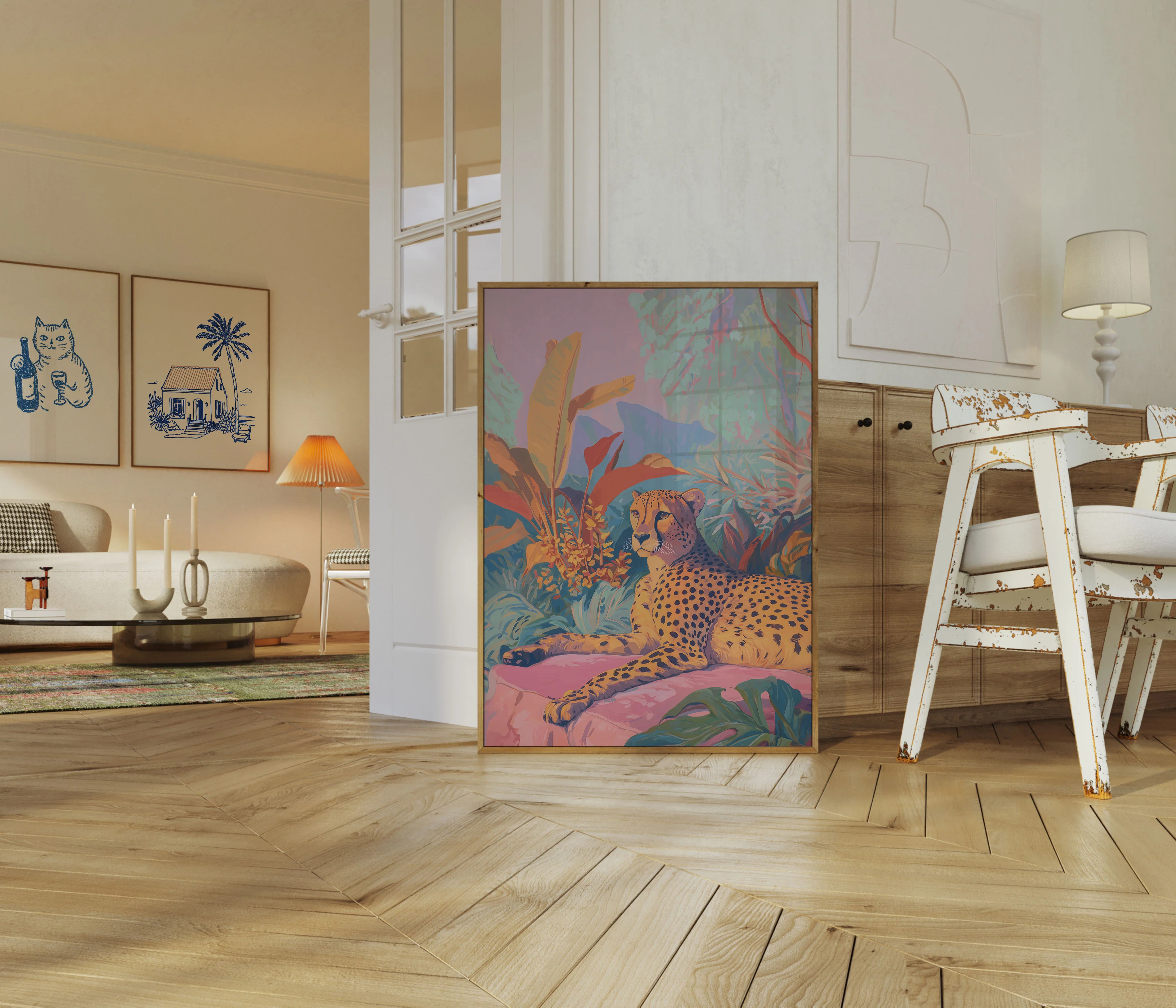 Exotic Cheetah Jungle Poster - Image 5