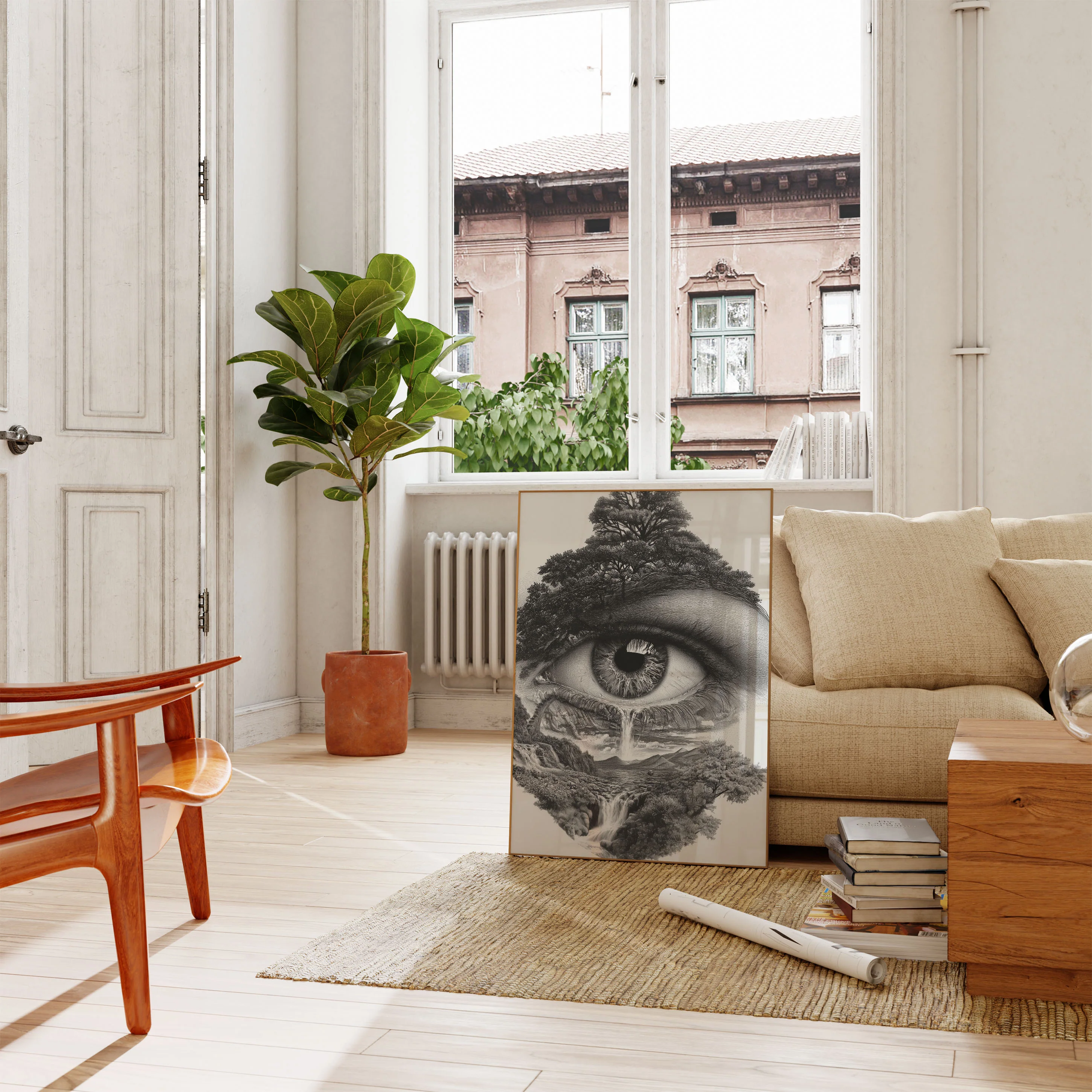 Eye of Nature Landscape Poster - Image 2