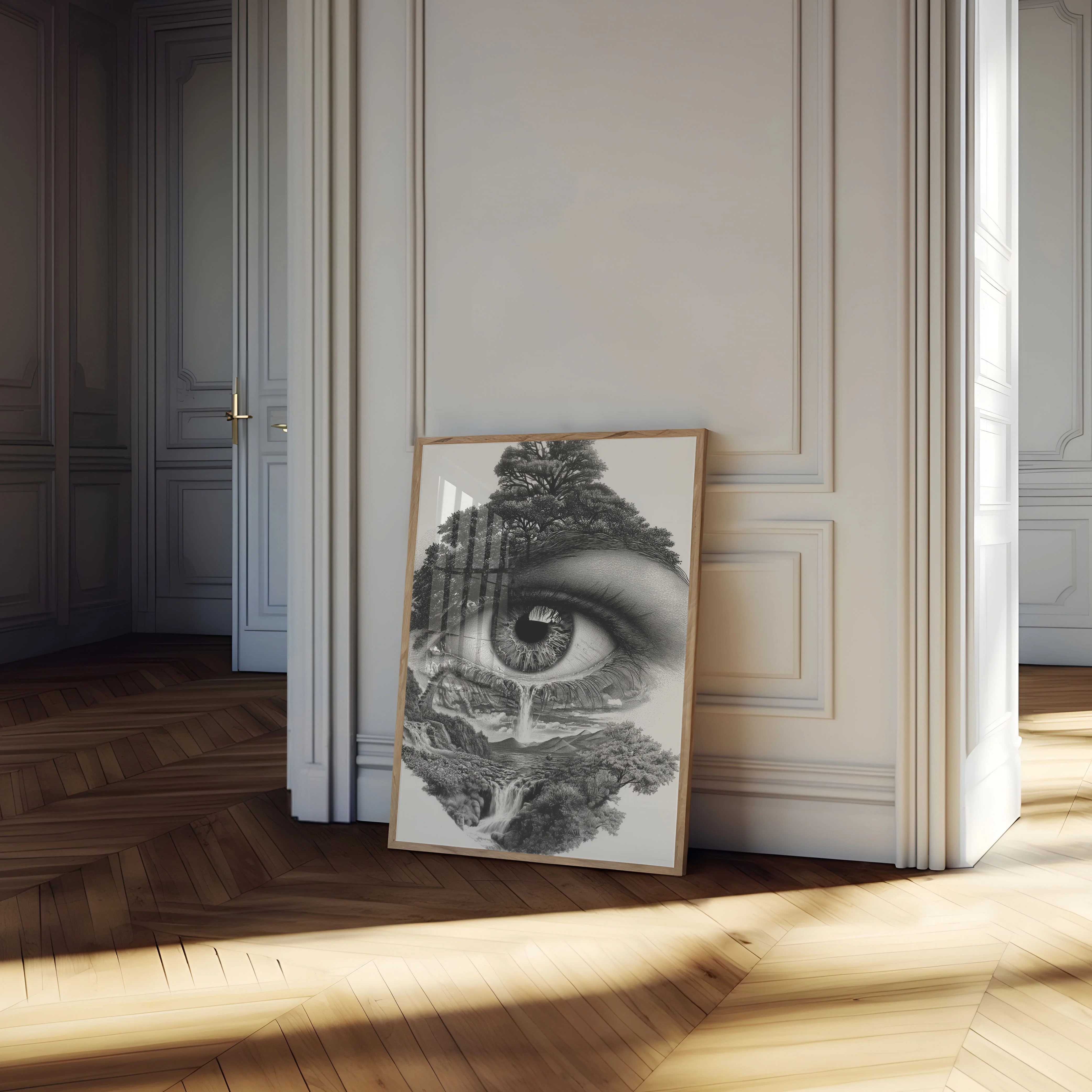 Eye of Nature Landscape Poster - Image 4