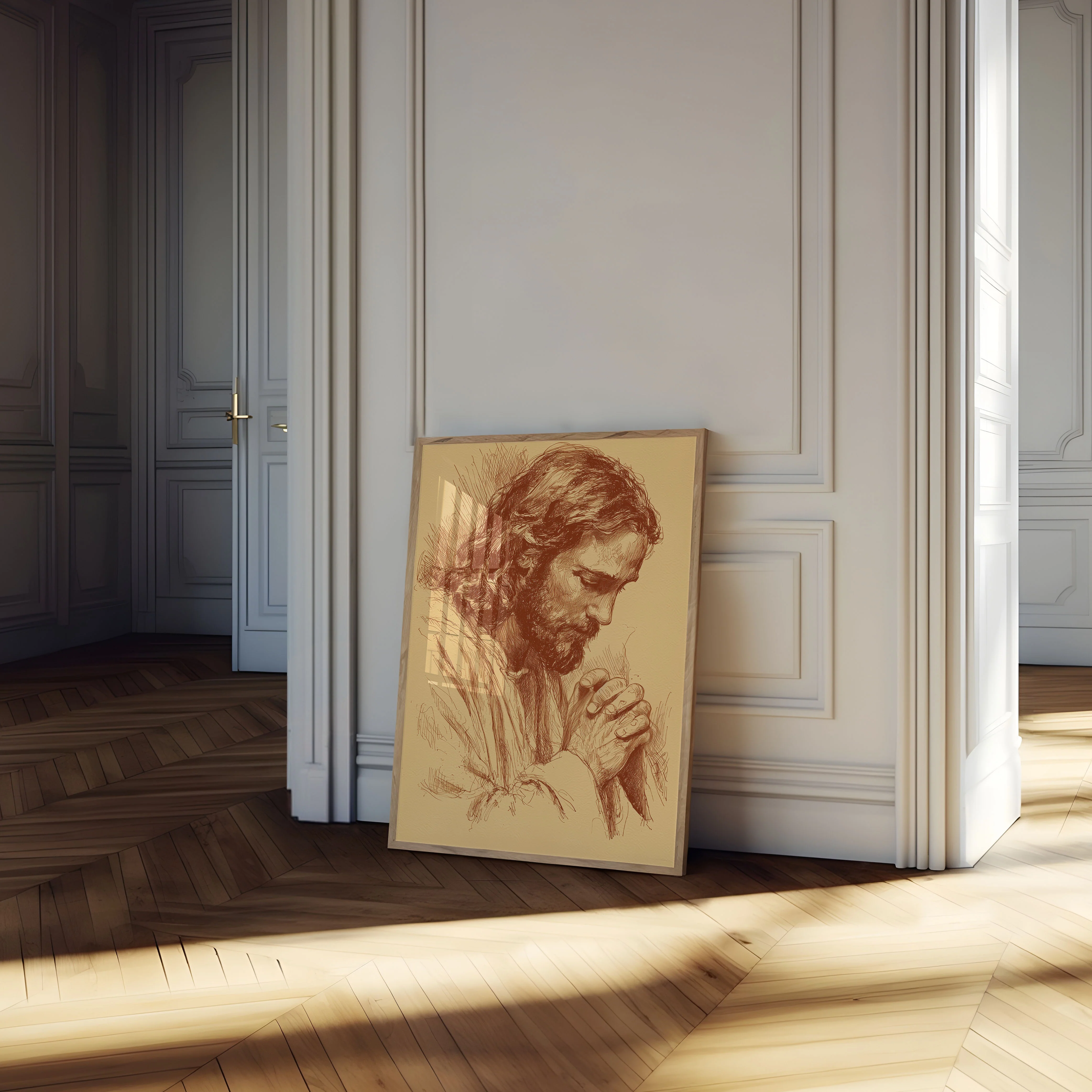 Faithful Prayer Contemplation Poster - Image 4