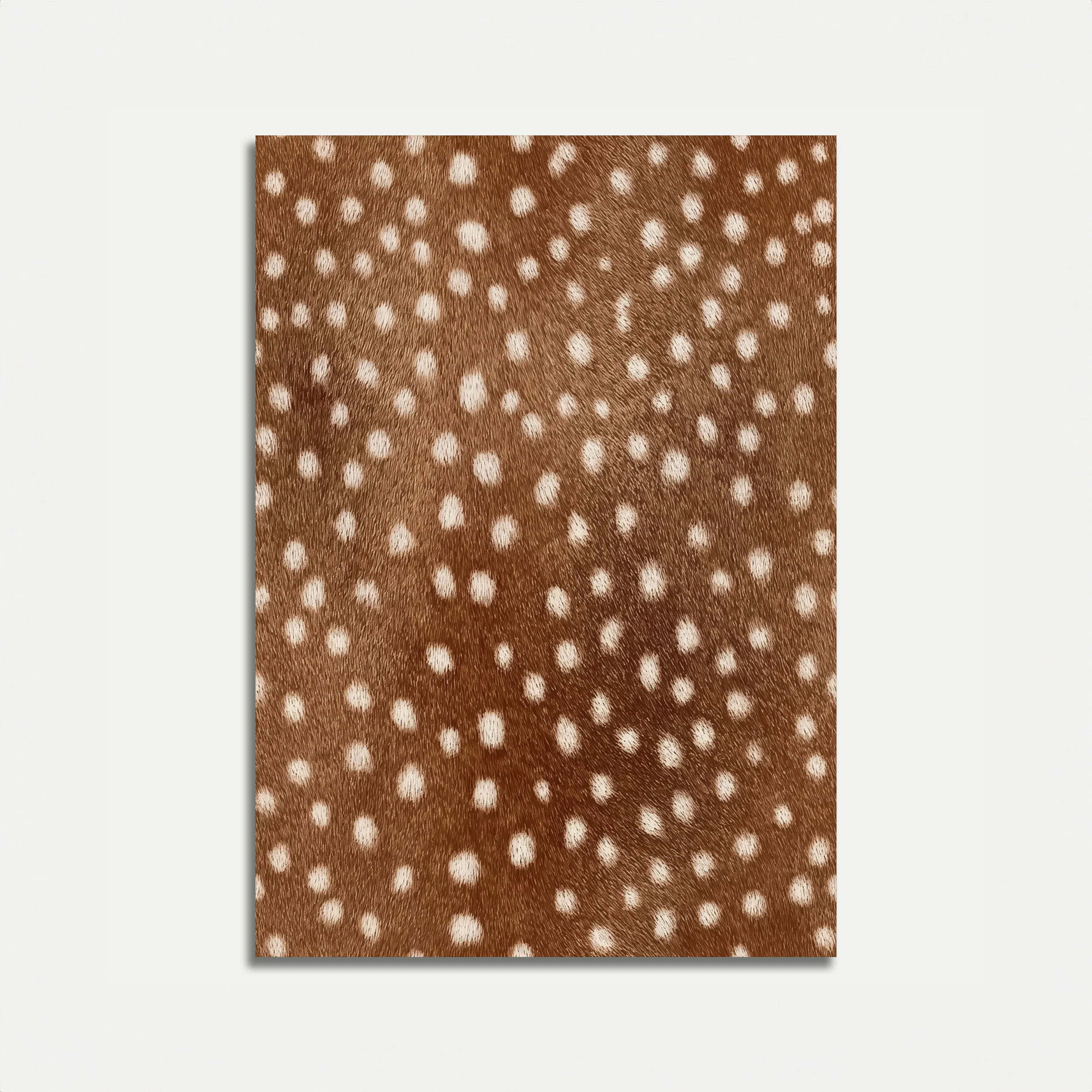 Fawn Fur Texture Poster